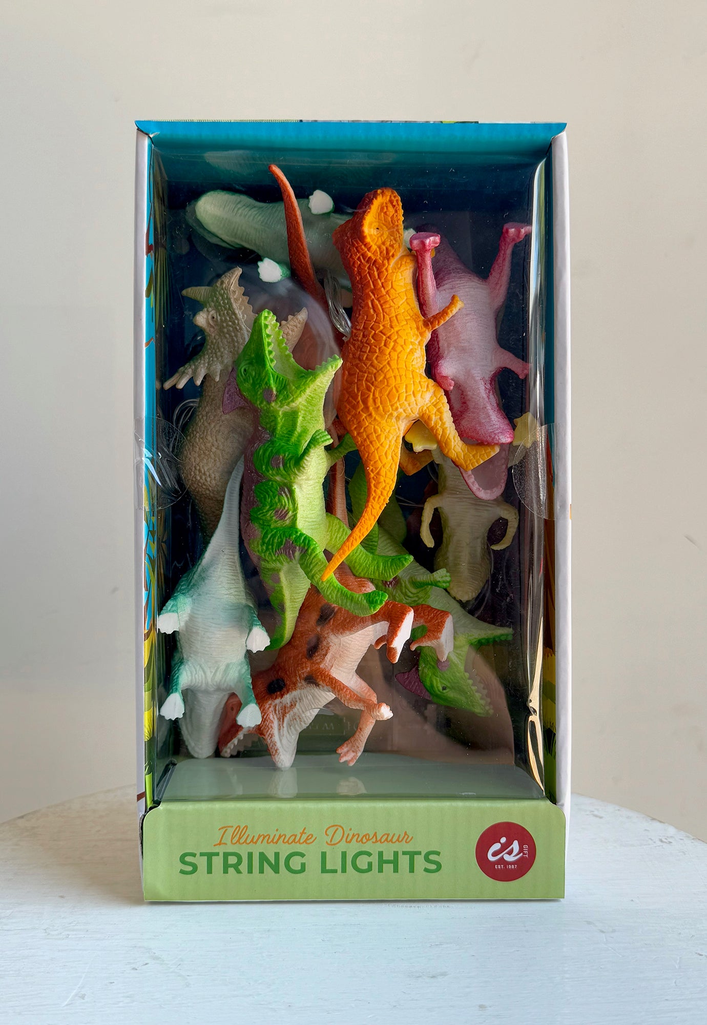 dinosaur string lights