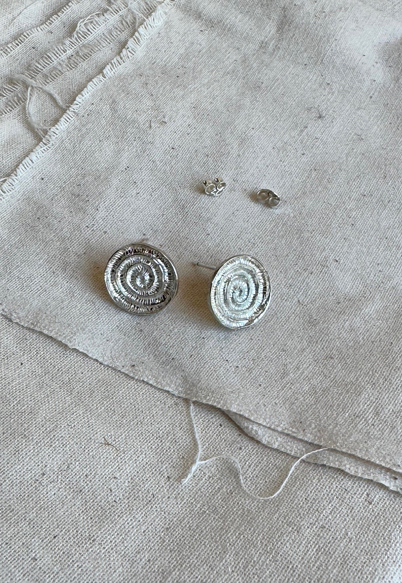 abby seymour - ammonite studs