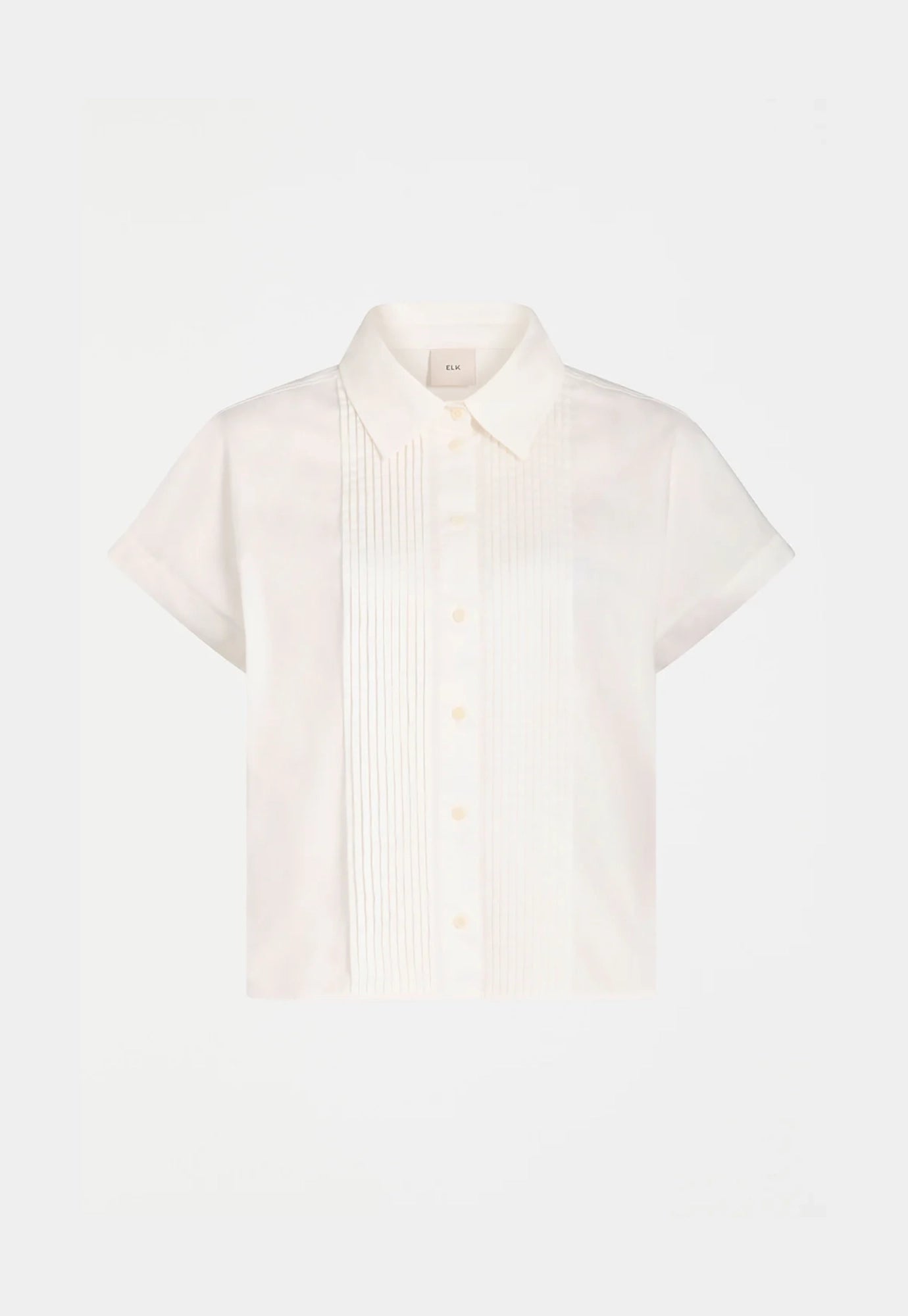 elk - apres shirt - white
