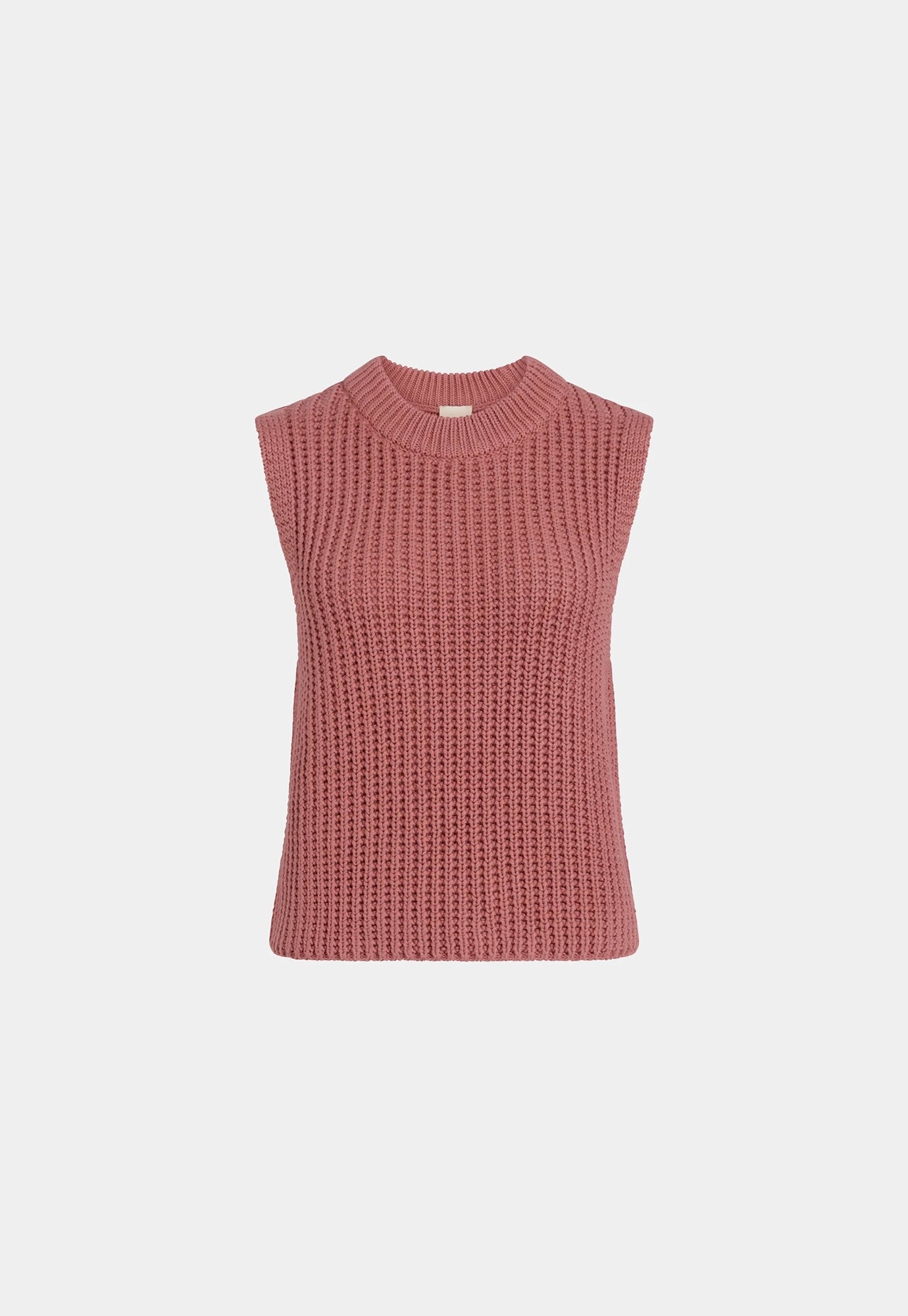 elk - arp vest - clay pink