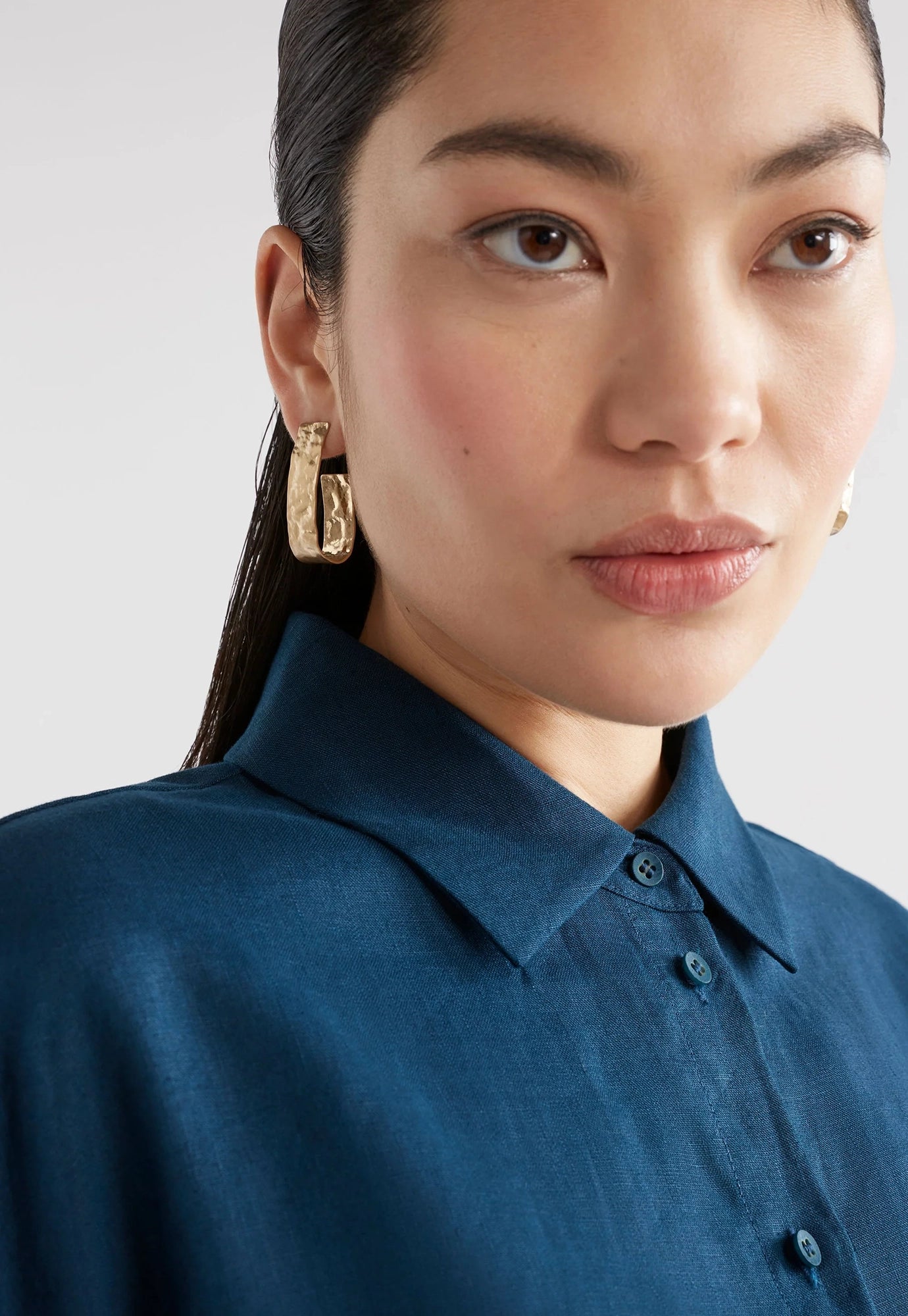 elk - gild large hoop earring