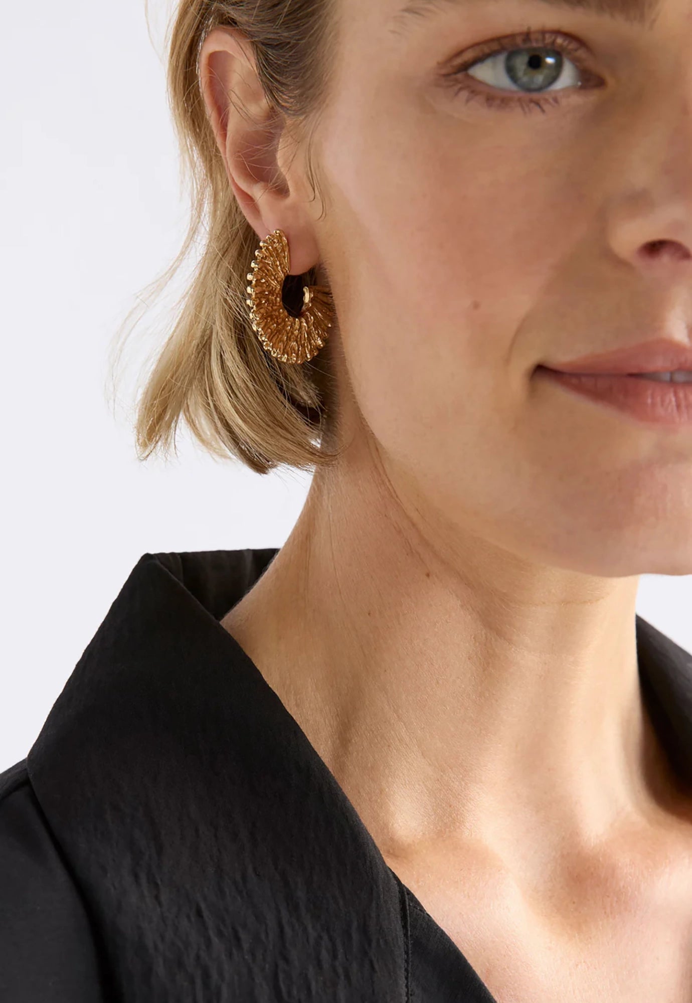 elk - krusen hoop earrings