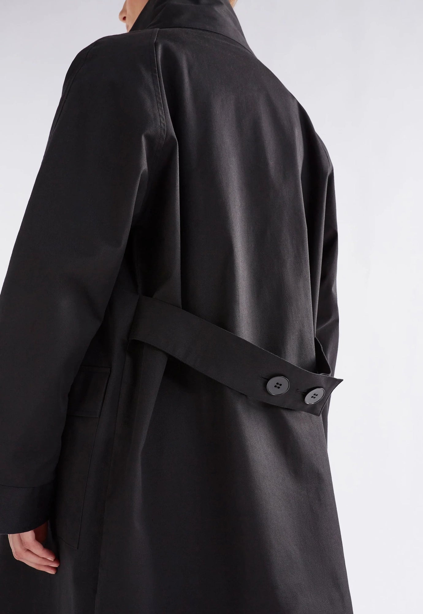 elk - noorden coat - black