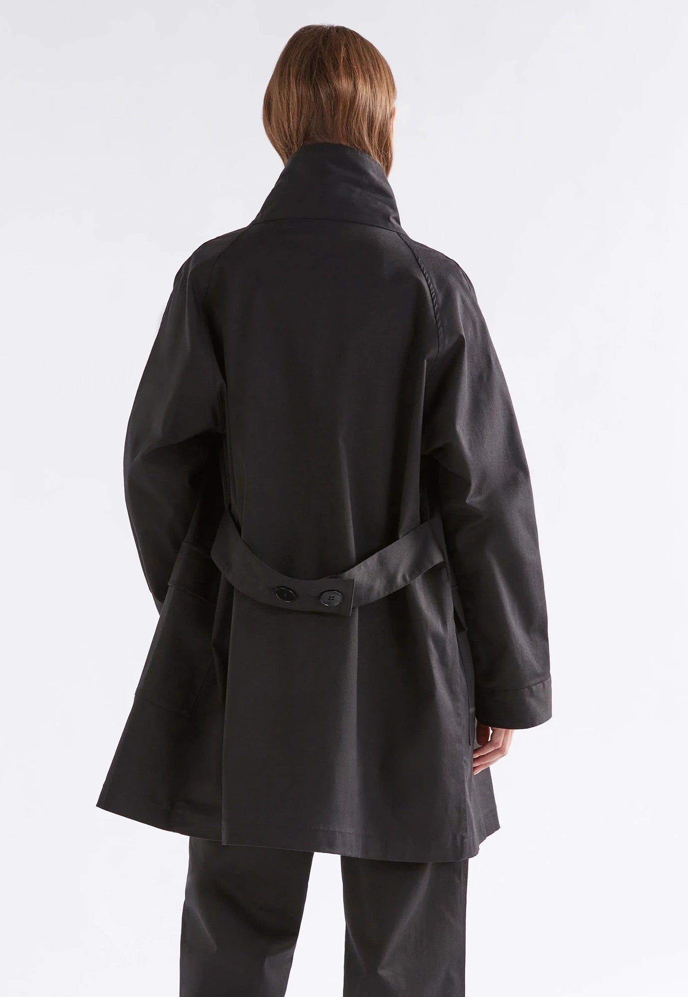 elk - noorden coat - black
