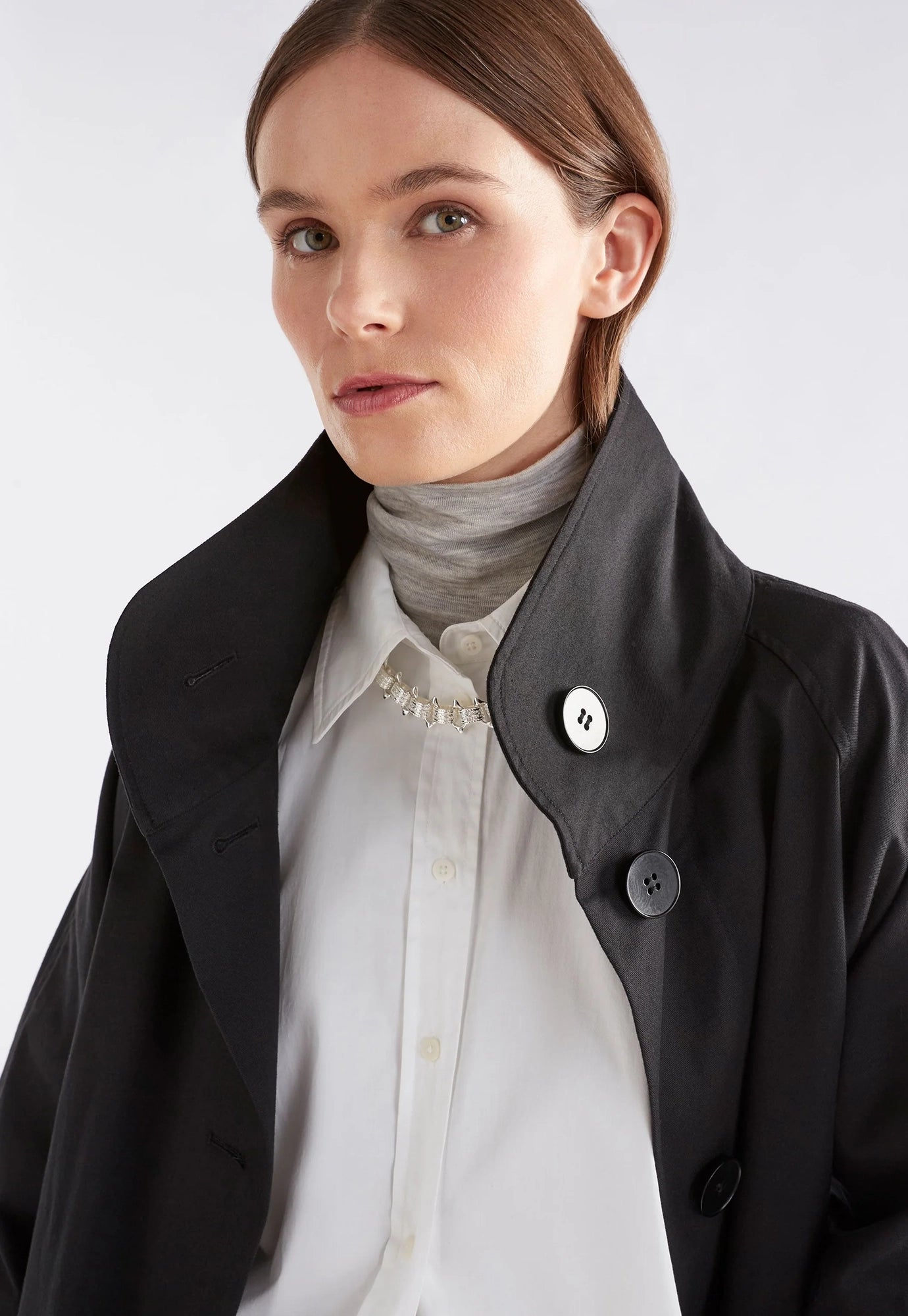 elk - noorden coat - black