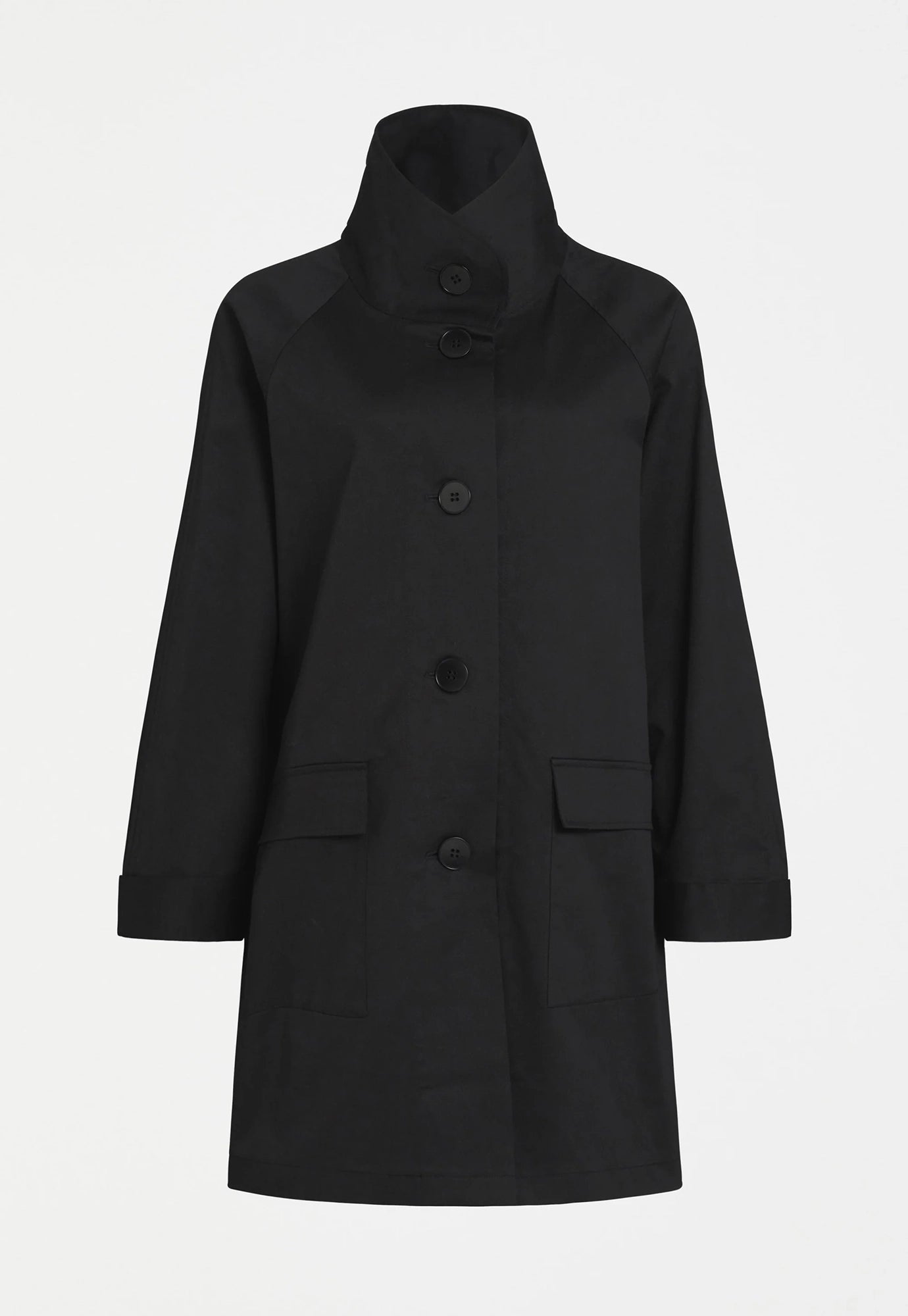 elk - noorden coat - black