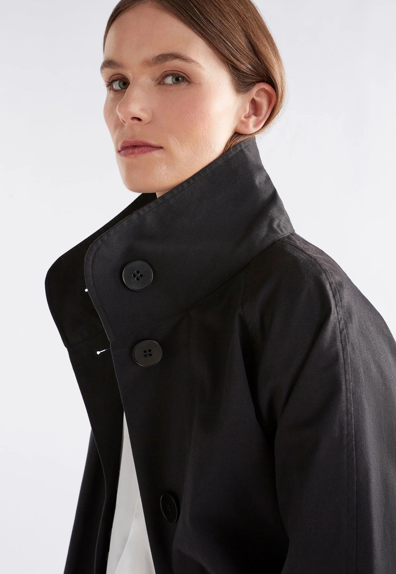 elk - noorden coat - black