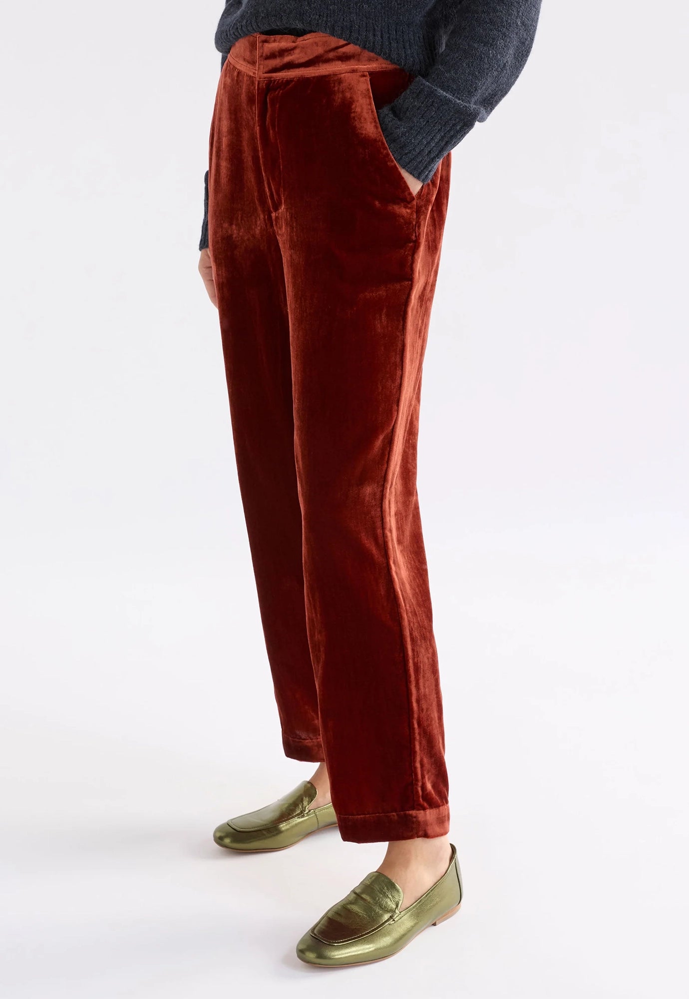 elk - suuri velvet pant - spice