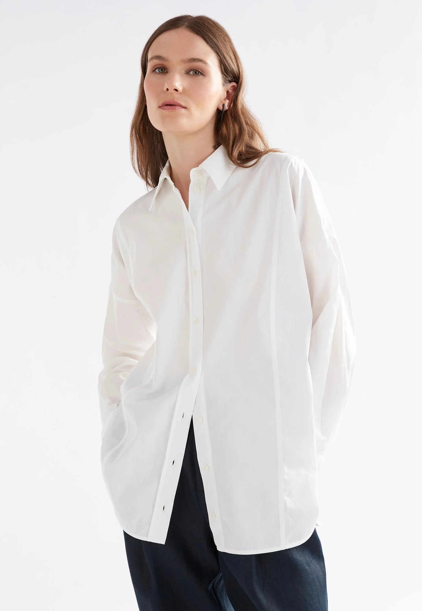 elk - tiga shirt - white