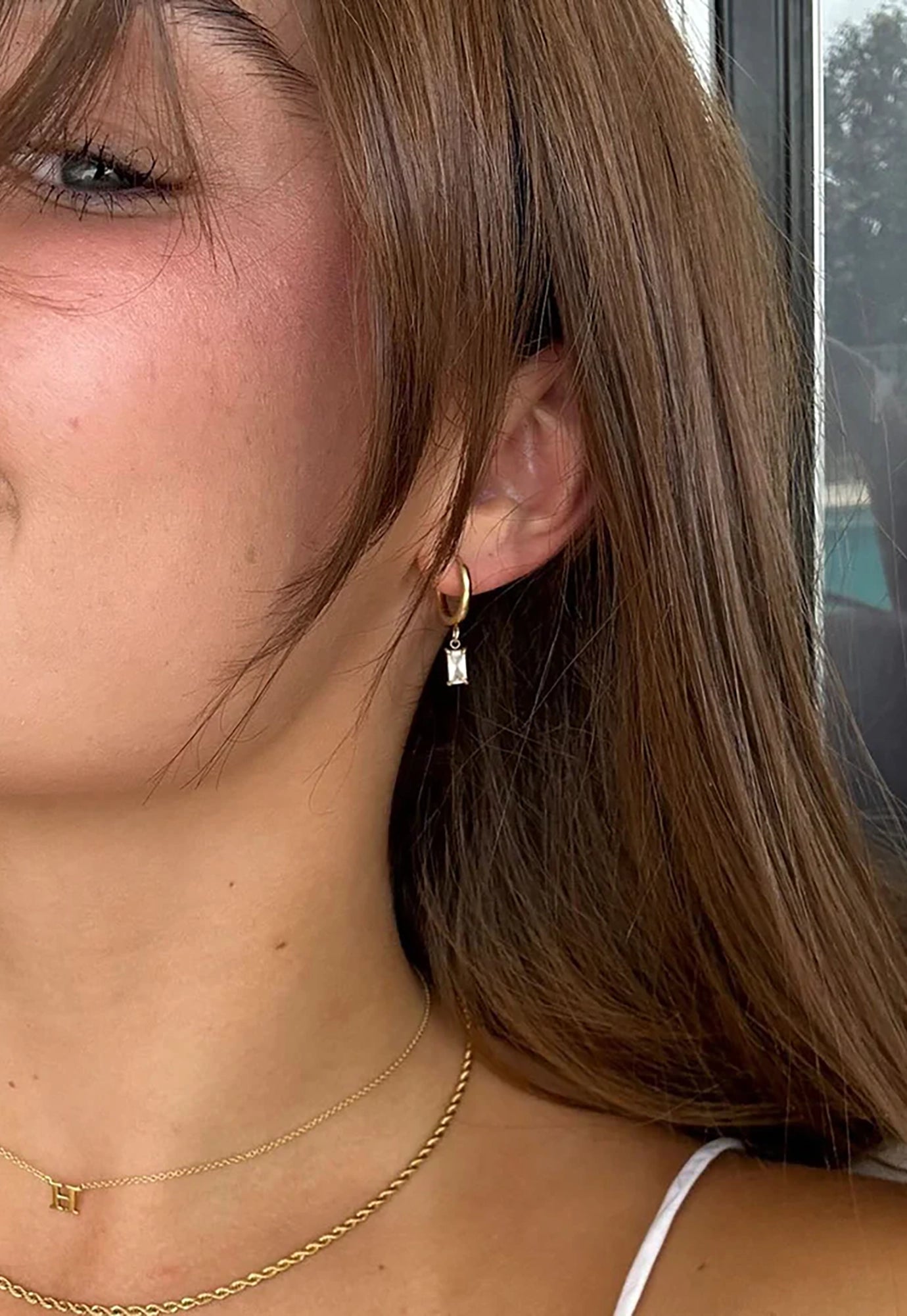 ever - luxe drop earrings