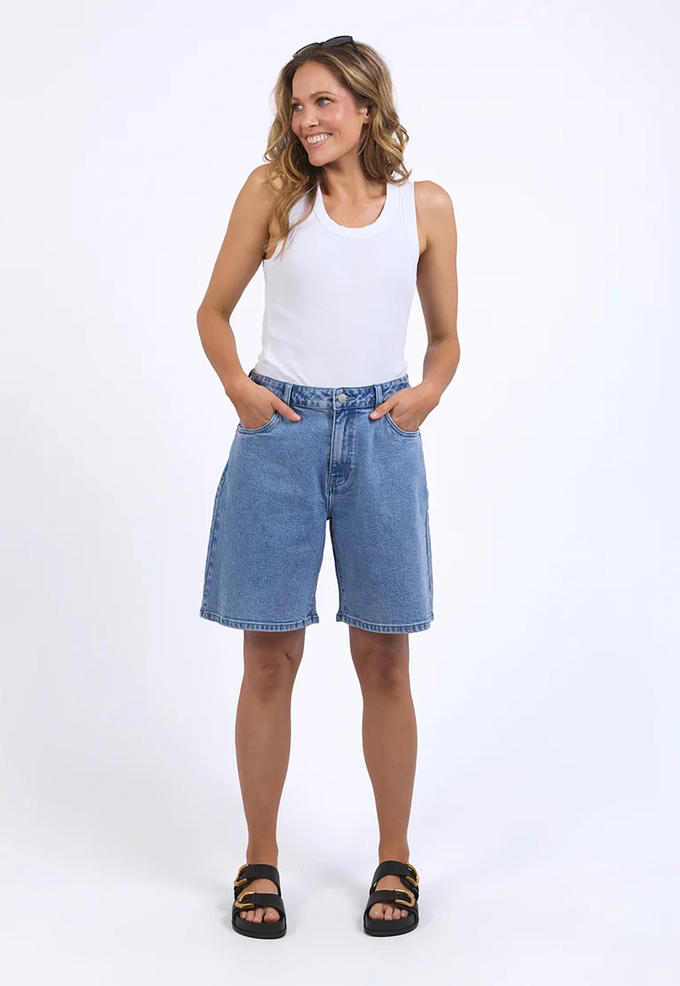 foxwood - harley short - light blue