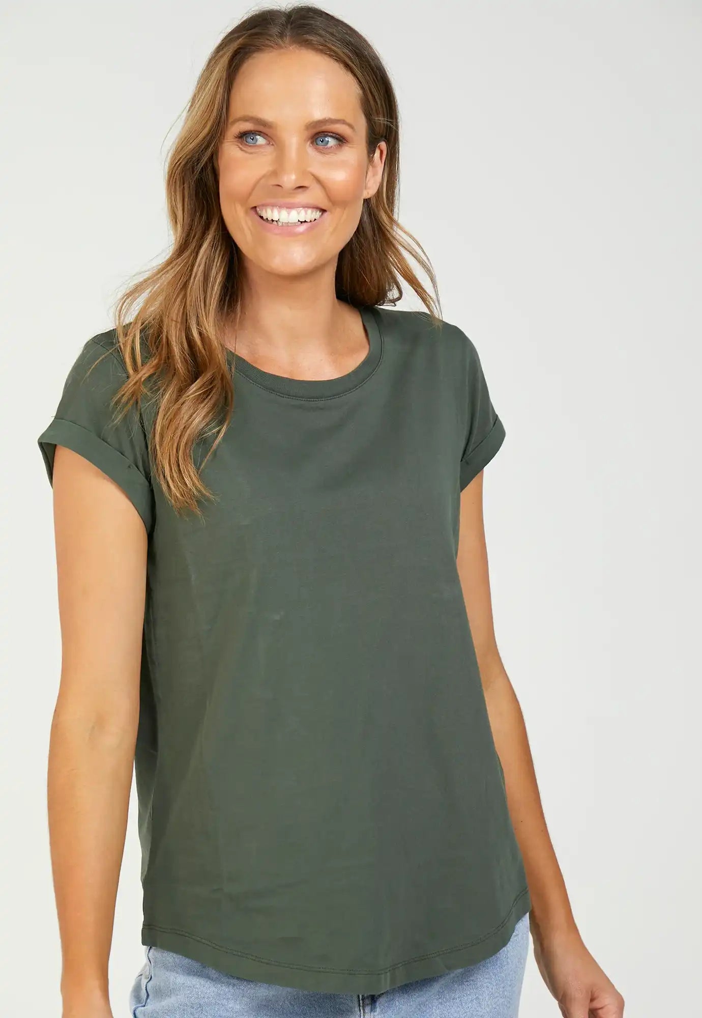 foxwood - manly tee - khaki