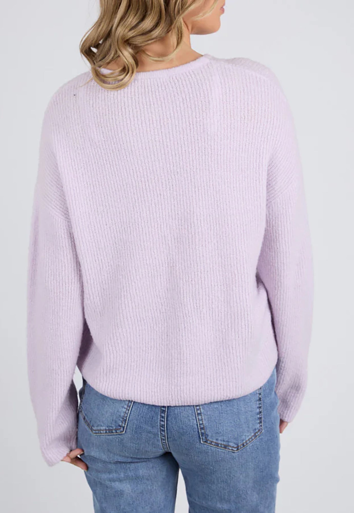 foxwood - murphy knit cardi - lavender