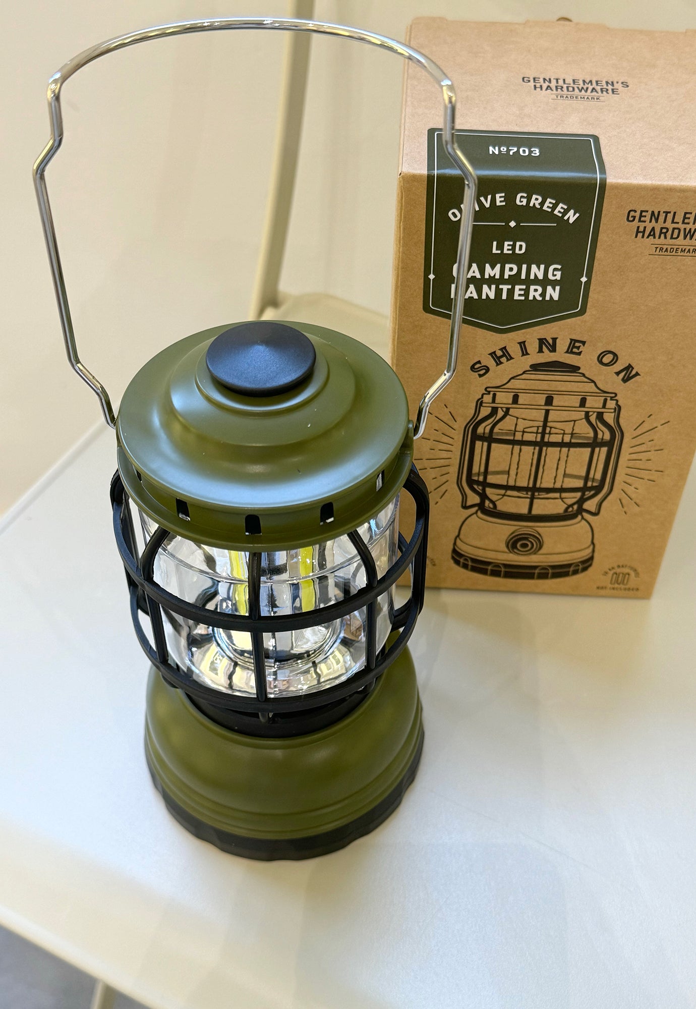gentlemen's hardware - camping lantern