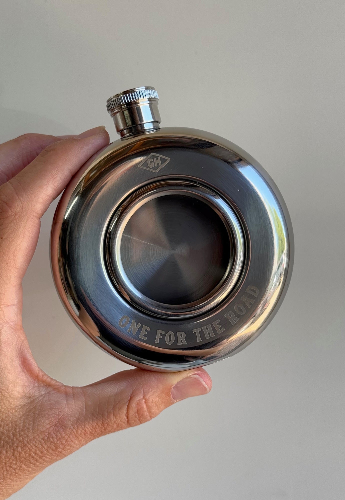 gentlemen's hardware - one for the road hip flask