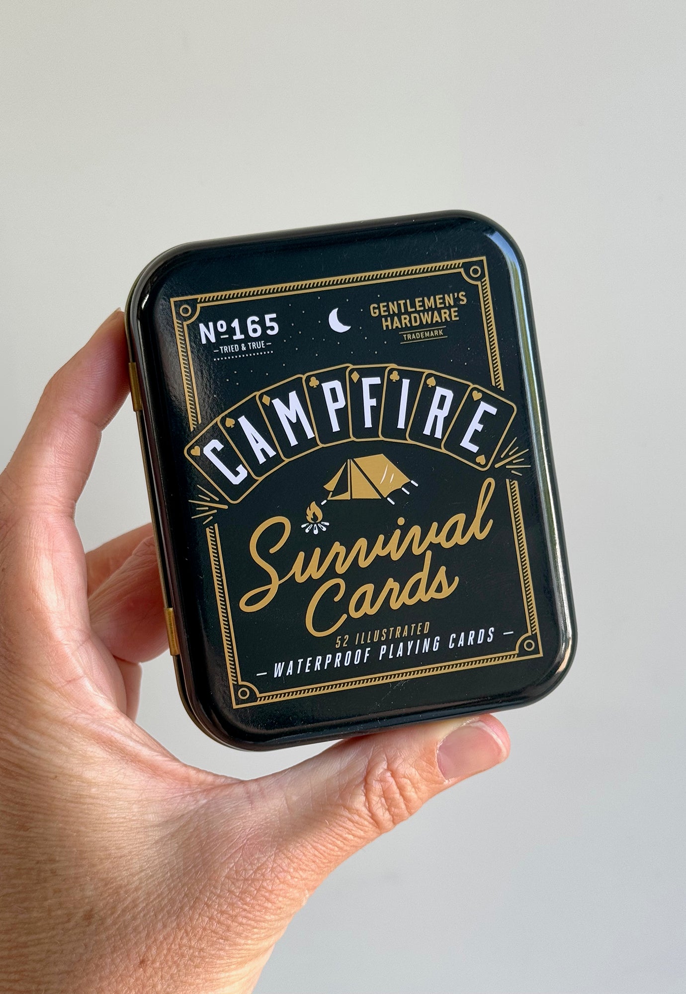 gentlemen's hardware - campfire survival cards