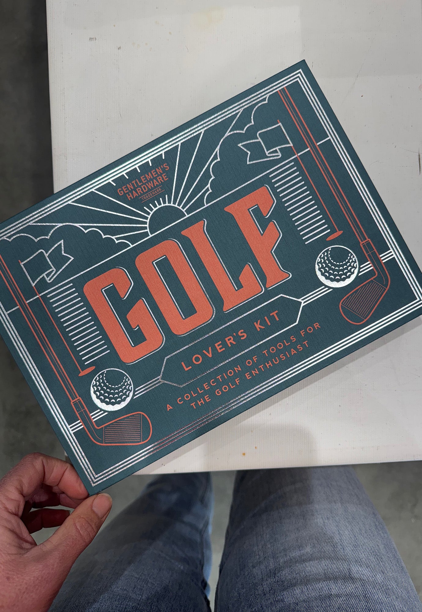 gentlemen's hardware - golf lover's kit