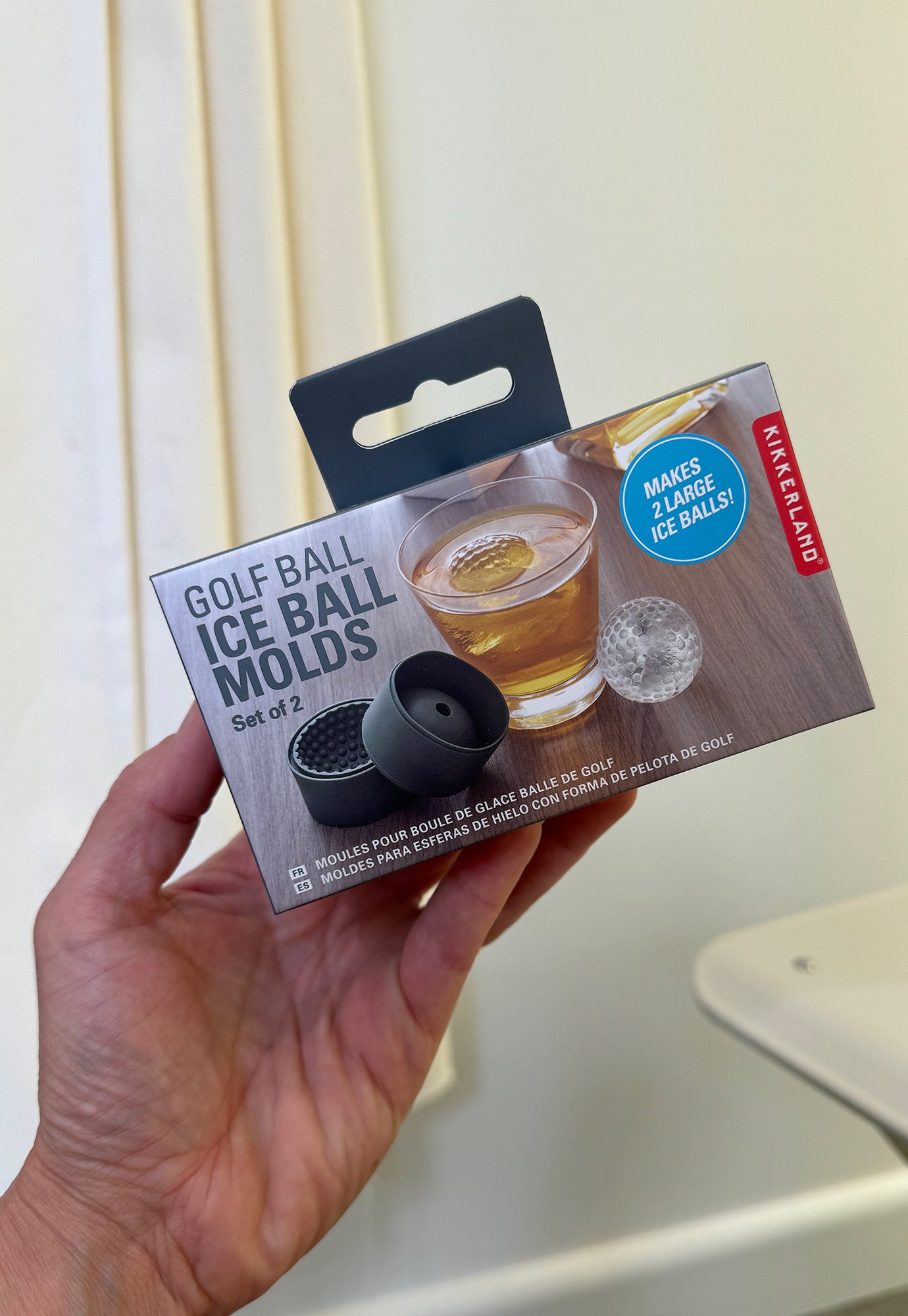 Kikkerland Golf Ball Ice Ball Molds