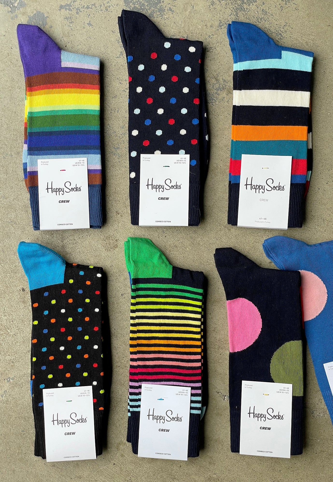 happy socks - spots & stripes