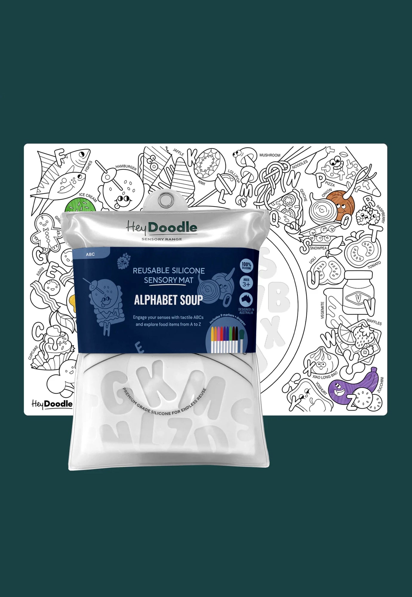 hey doodle - sensory activity mats