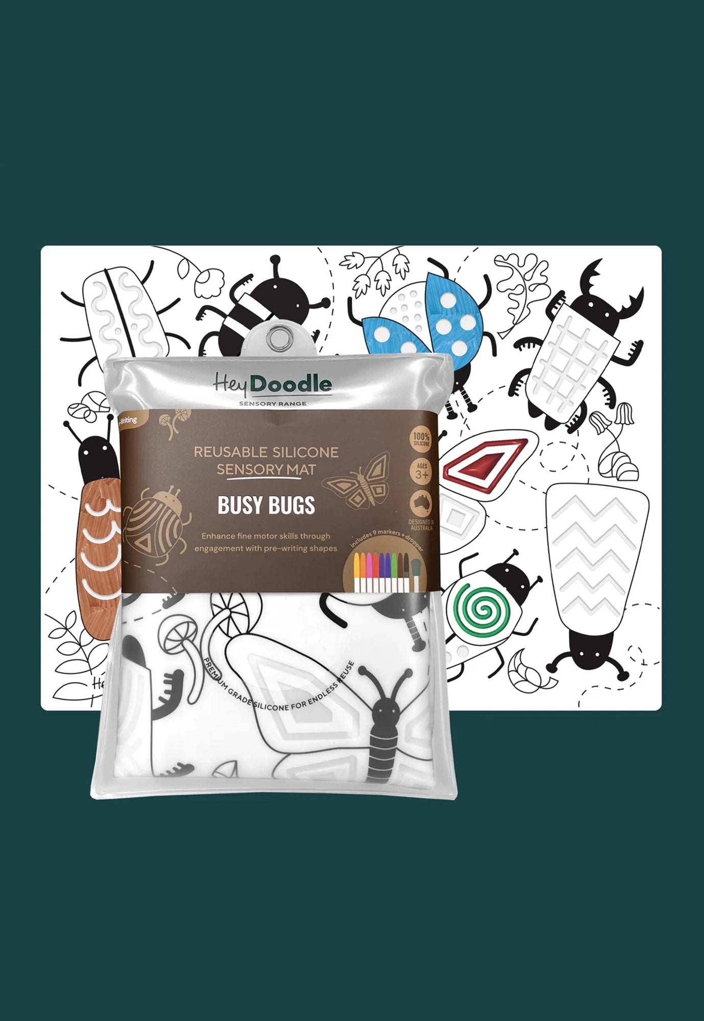 hey doodle - sensory activity mats