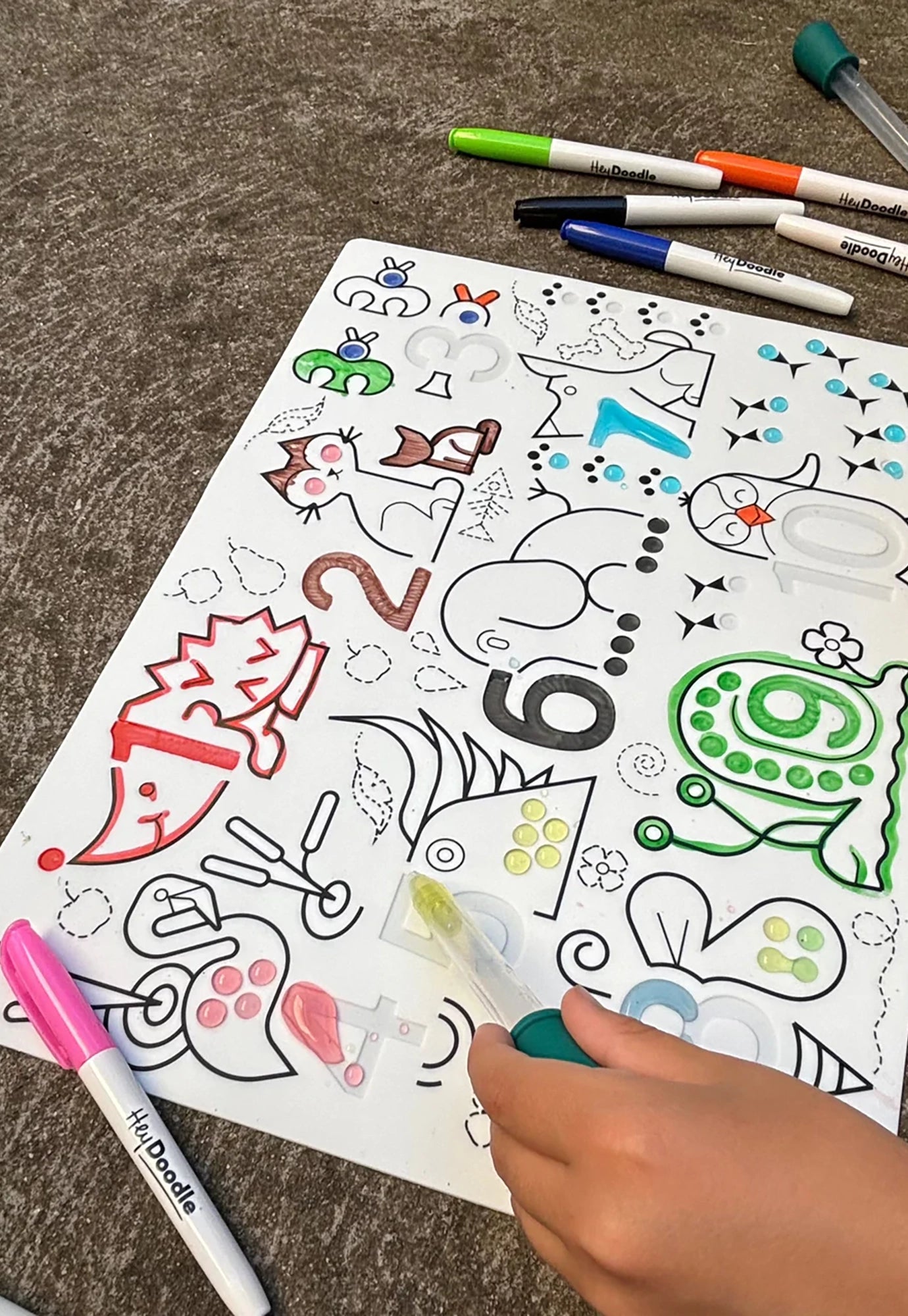 hey doodle - sensory activity mats