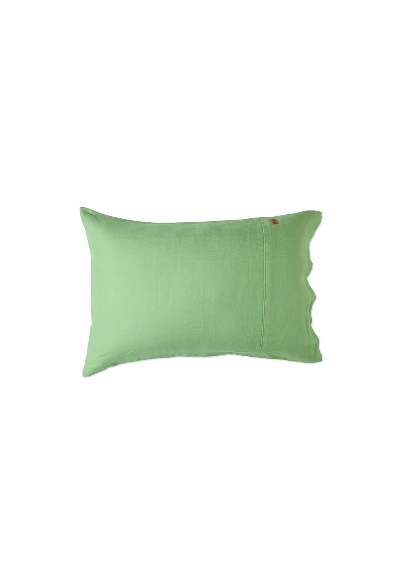 kip&co - green tea linen pillowcases 2P standard set