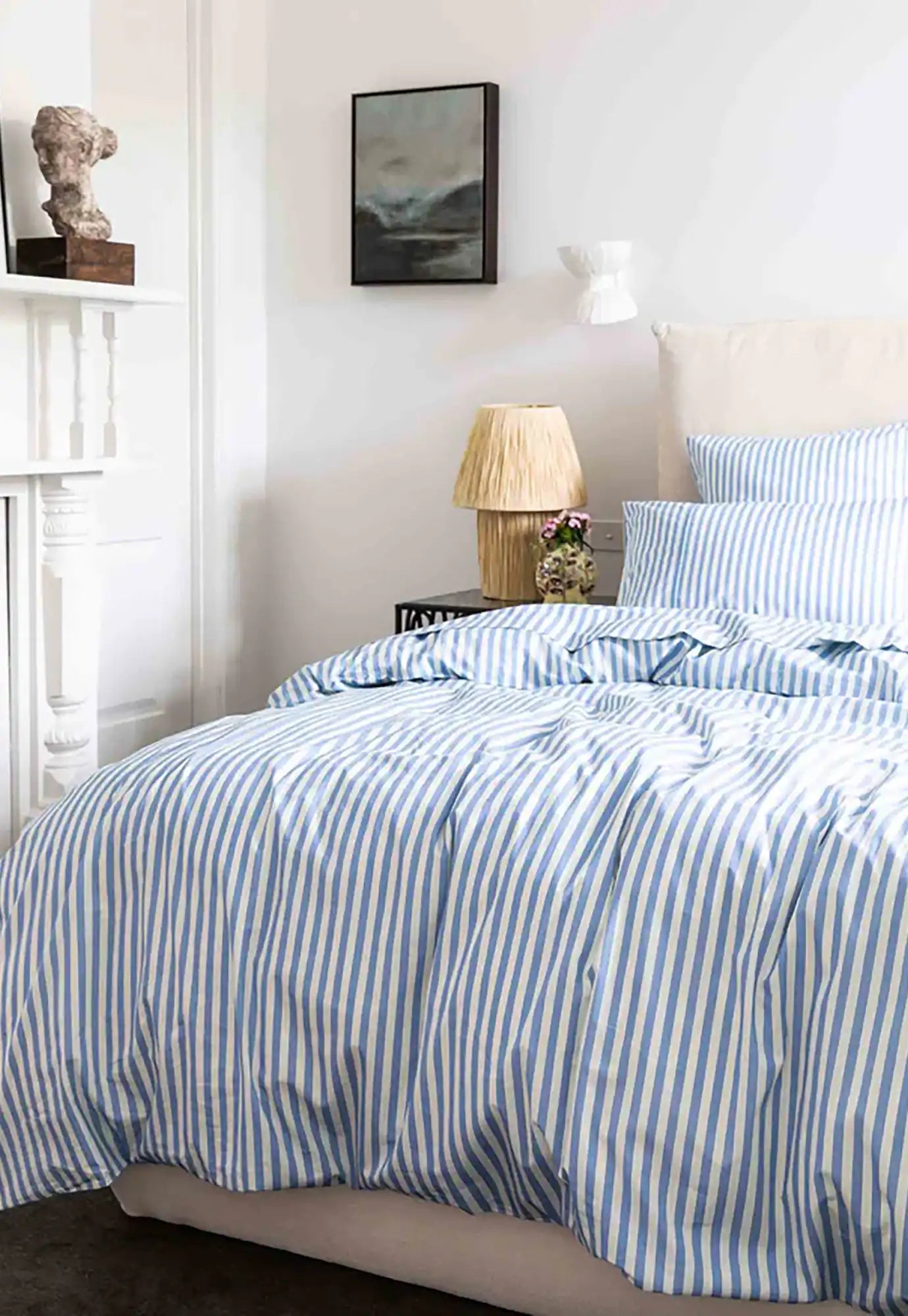 kip&co - seaside stripe cotton pillowcase 2P set
