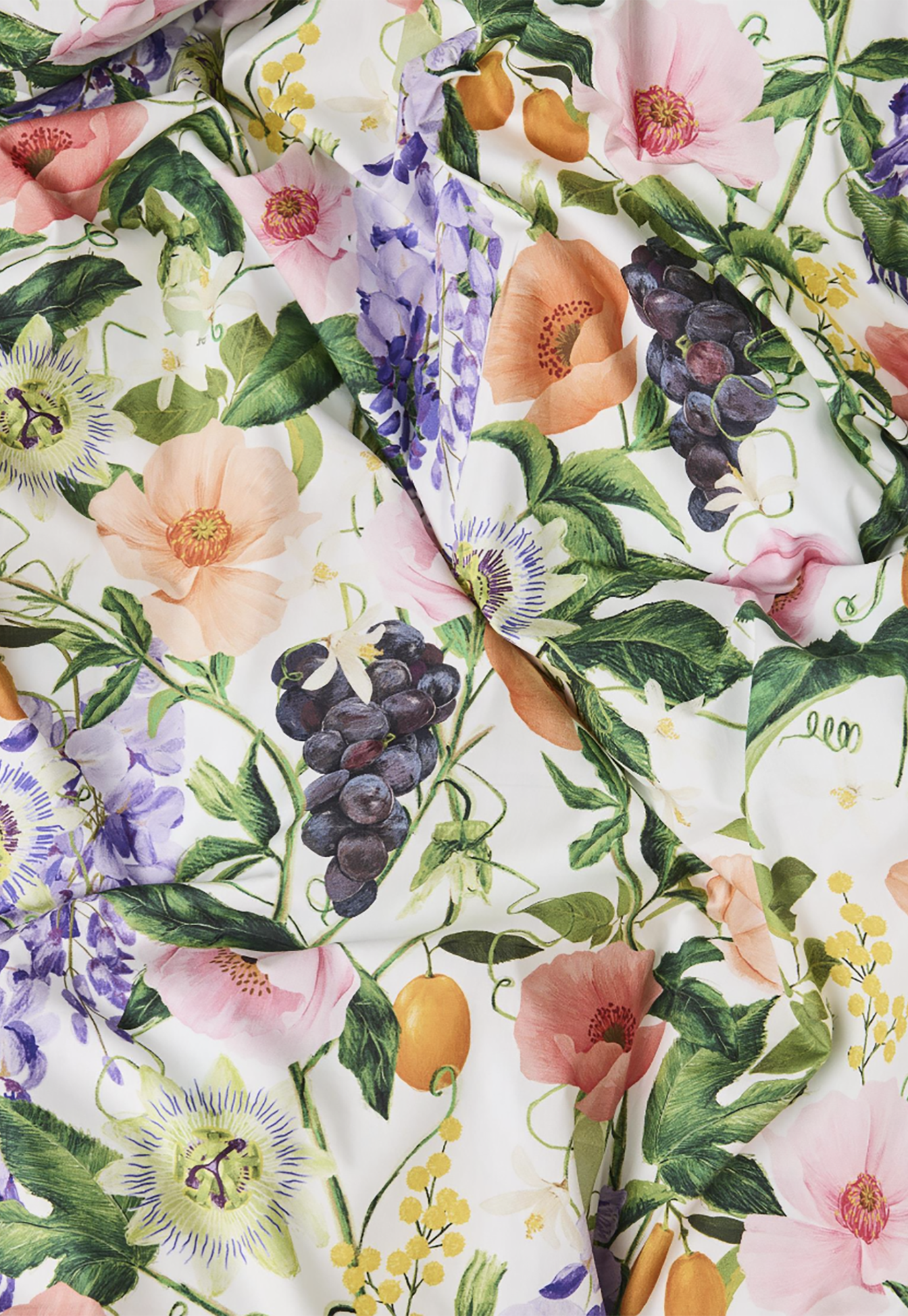 kip&co - spring in the air organic cotton fitted sheet