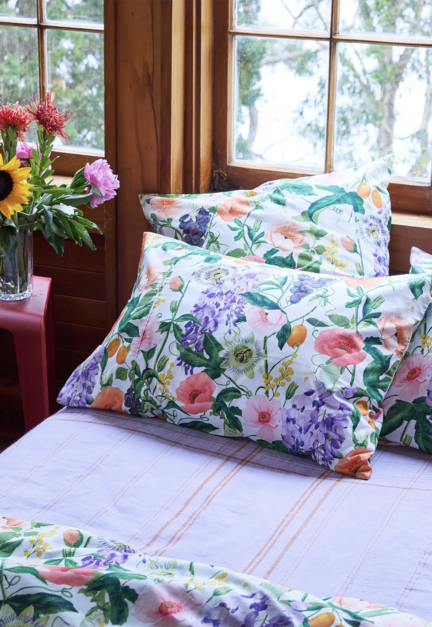 kip&co - spring in the air organic cotton pillowcase 2P set