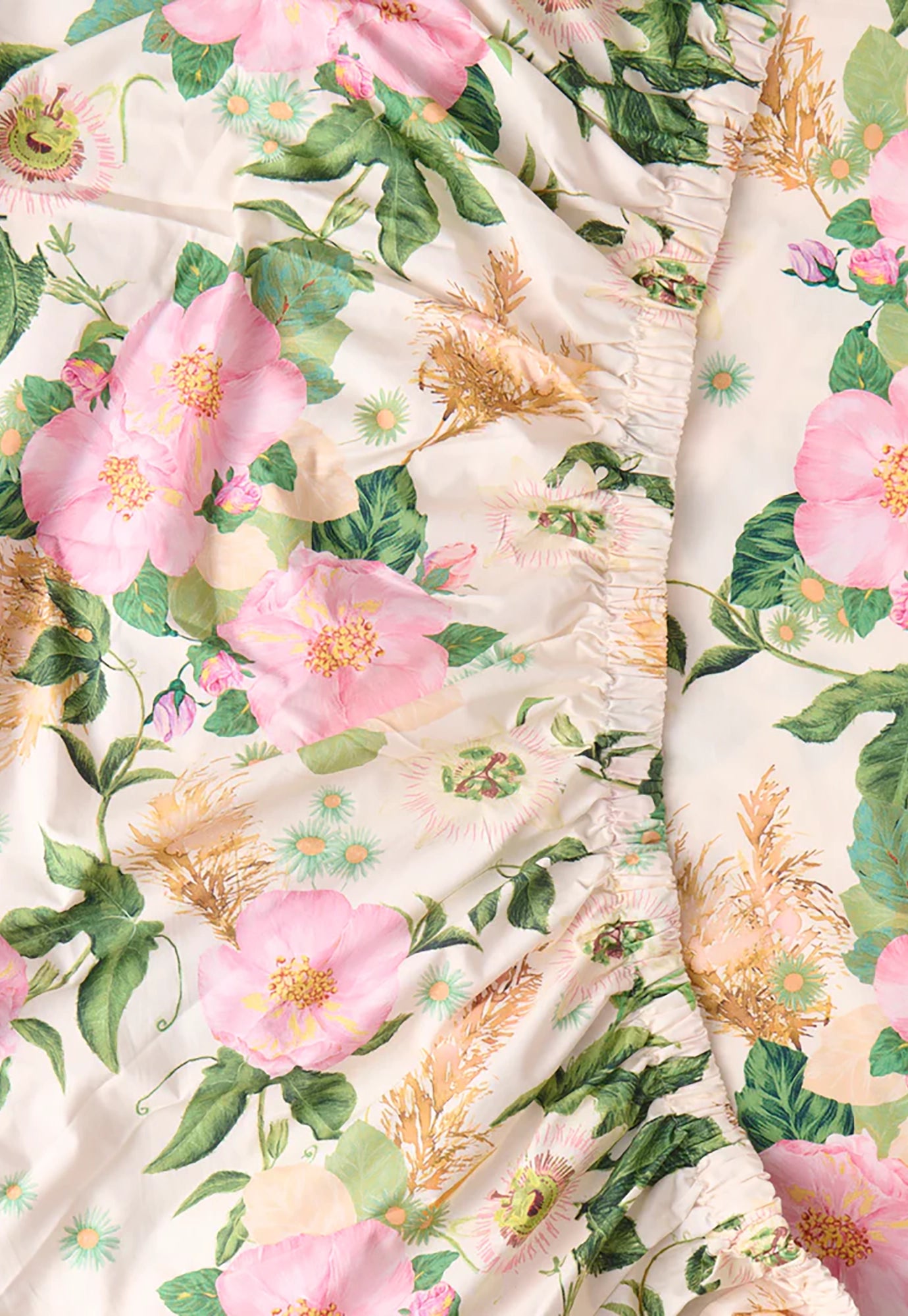 kip&co - sunday stroll cotton fitted sheet