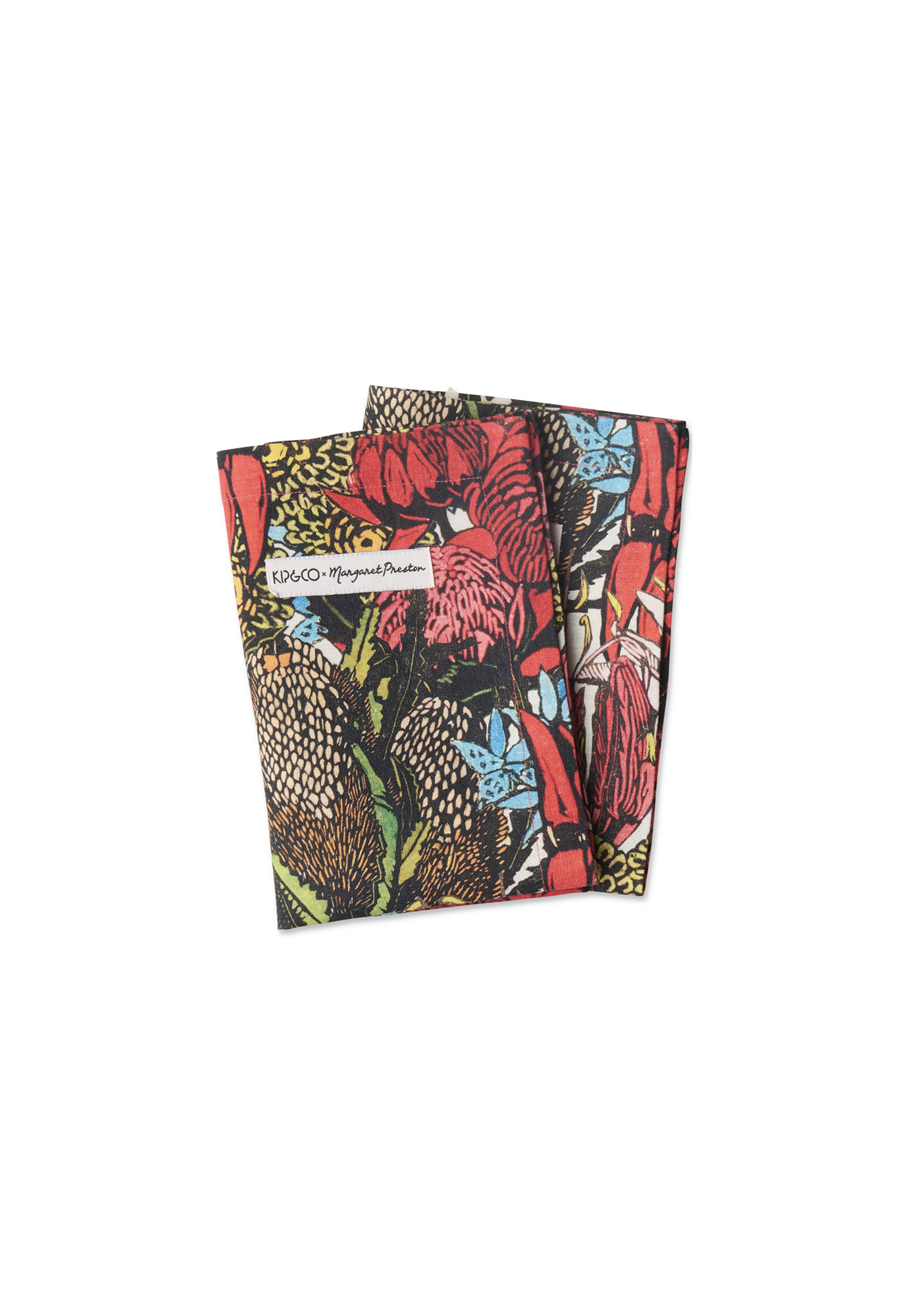kip&co x margaret preston - bush natives 4P napkin set