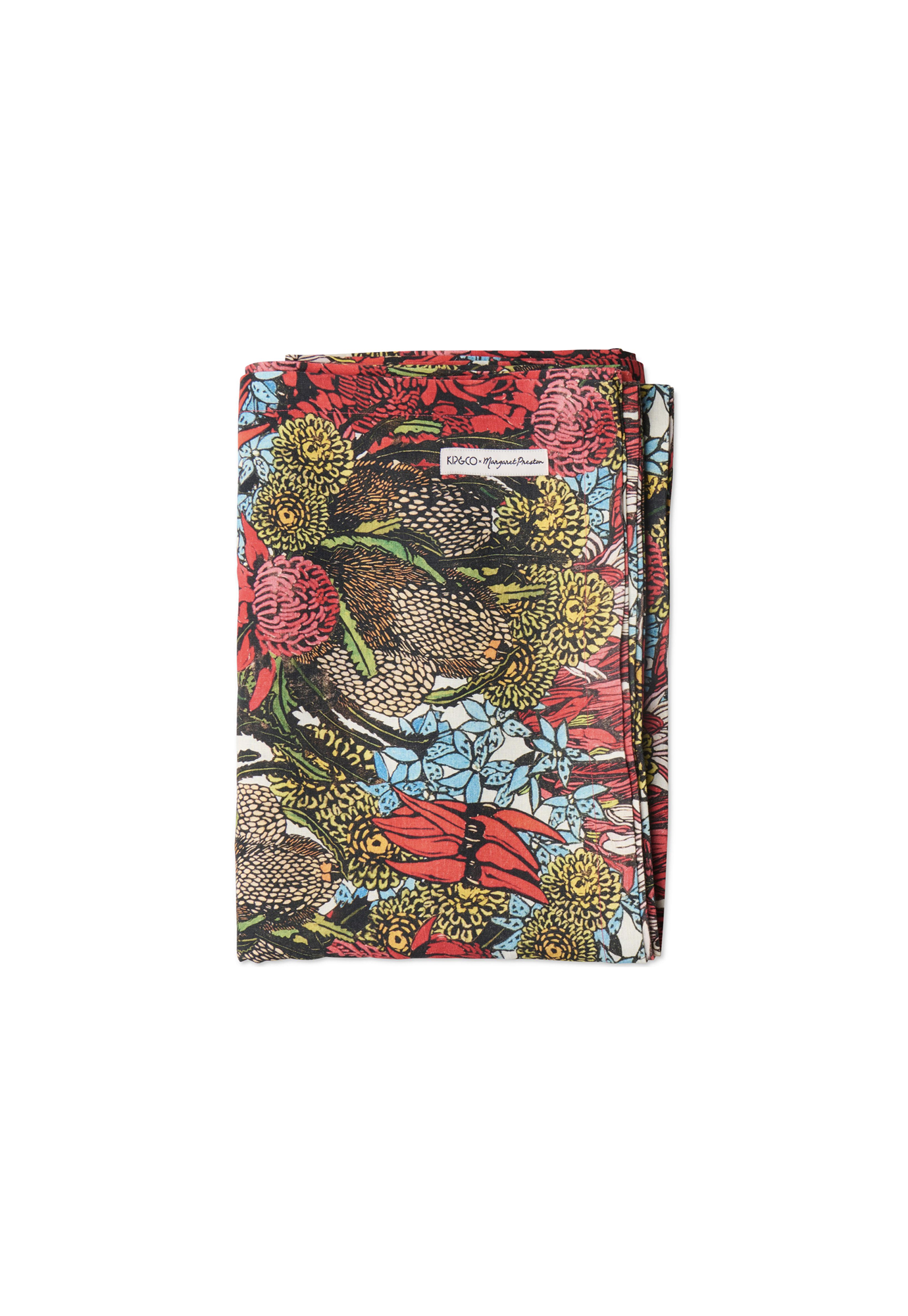 kip&co x margaret preston - bush natives tablecloth