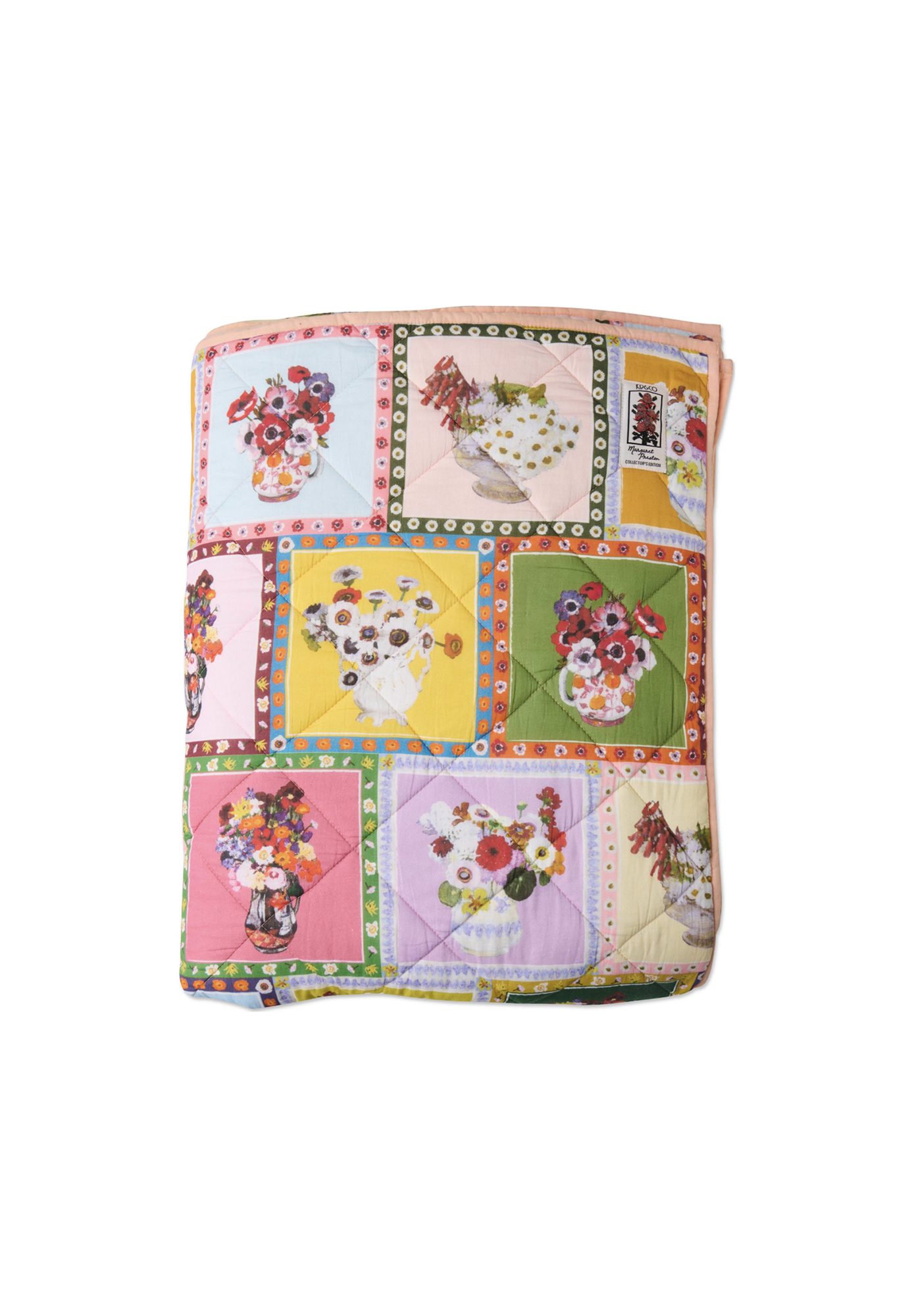 kip&co x margaret preston - margaret's vase quilted bedspread