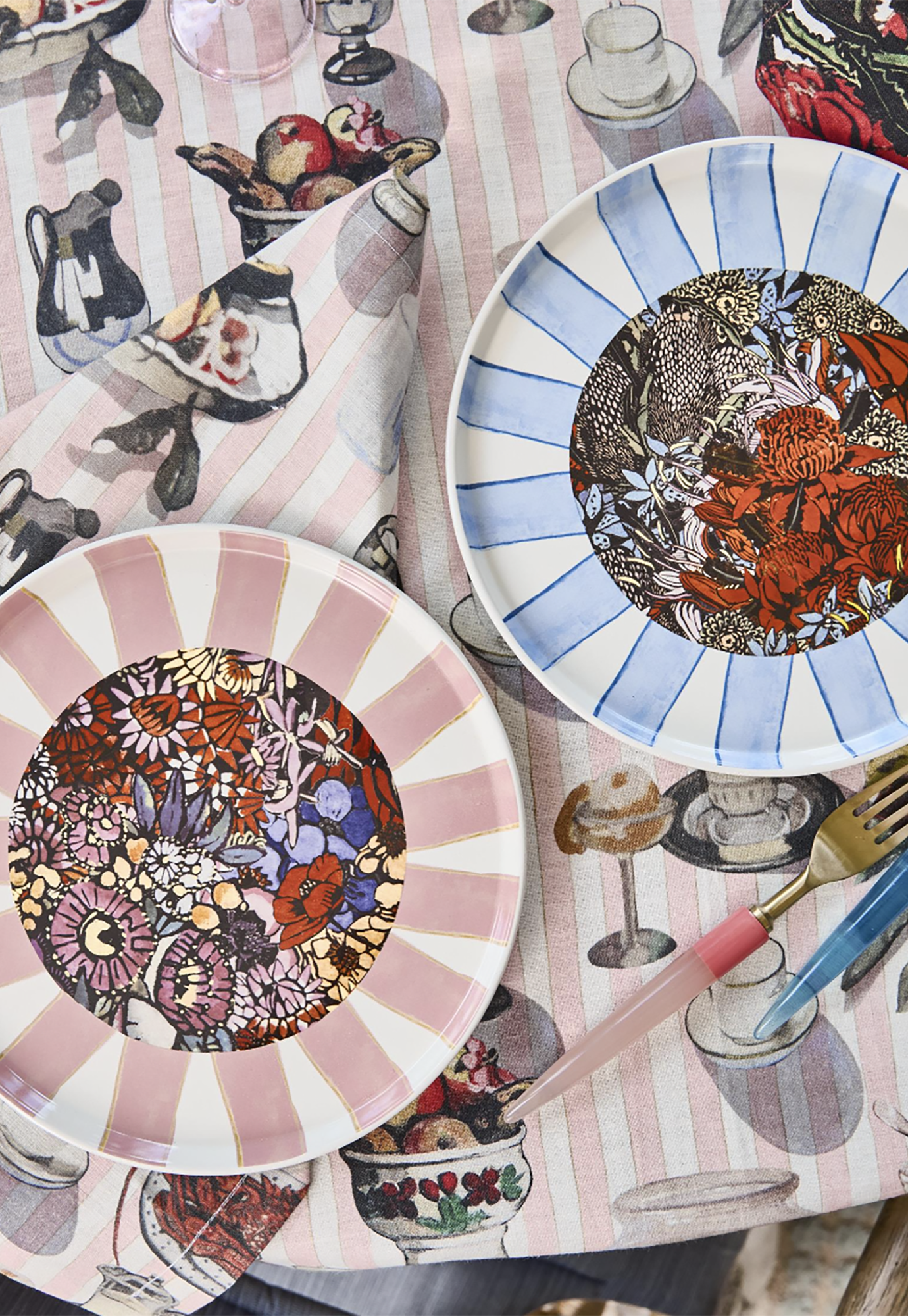 kip&co x margaret preston - still life tablecloth