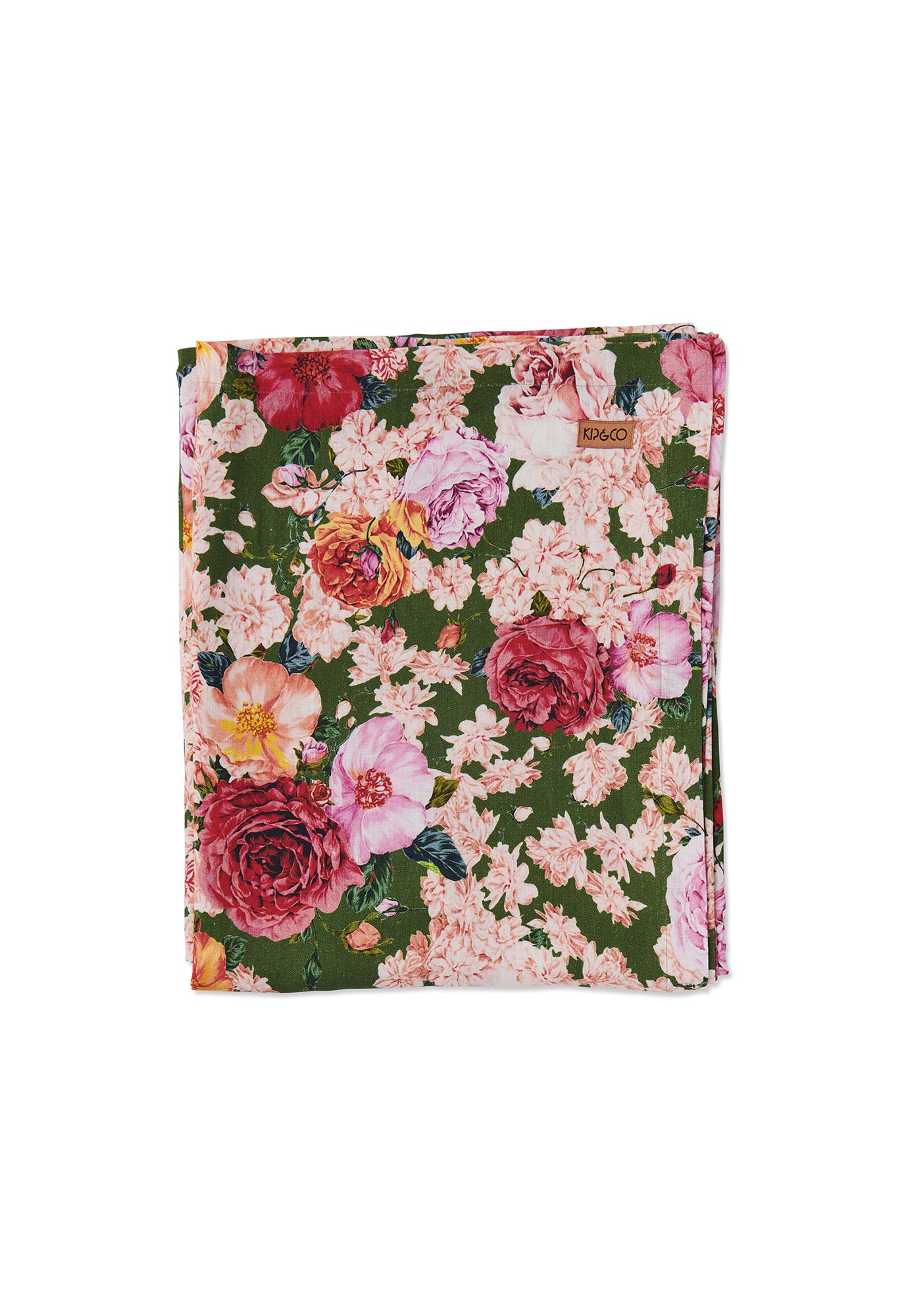 kip&co - rose garden linen tablecloth