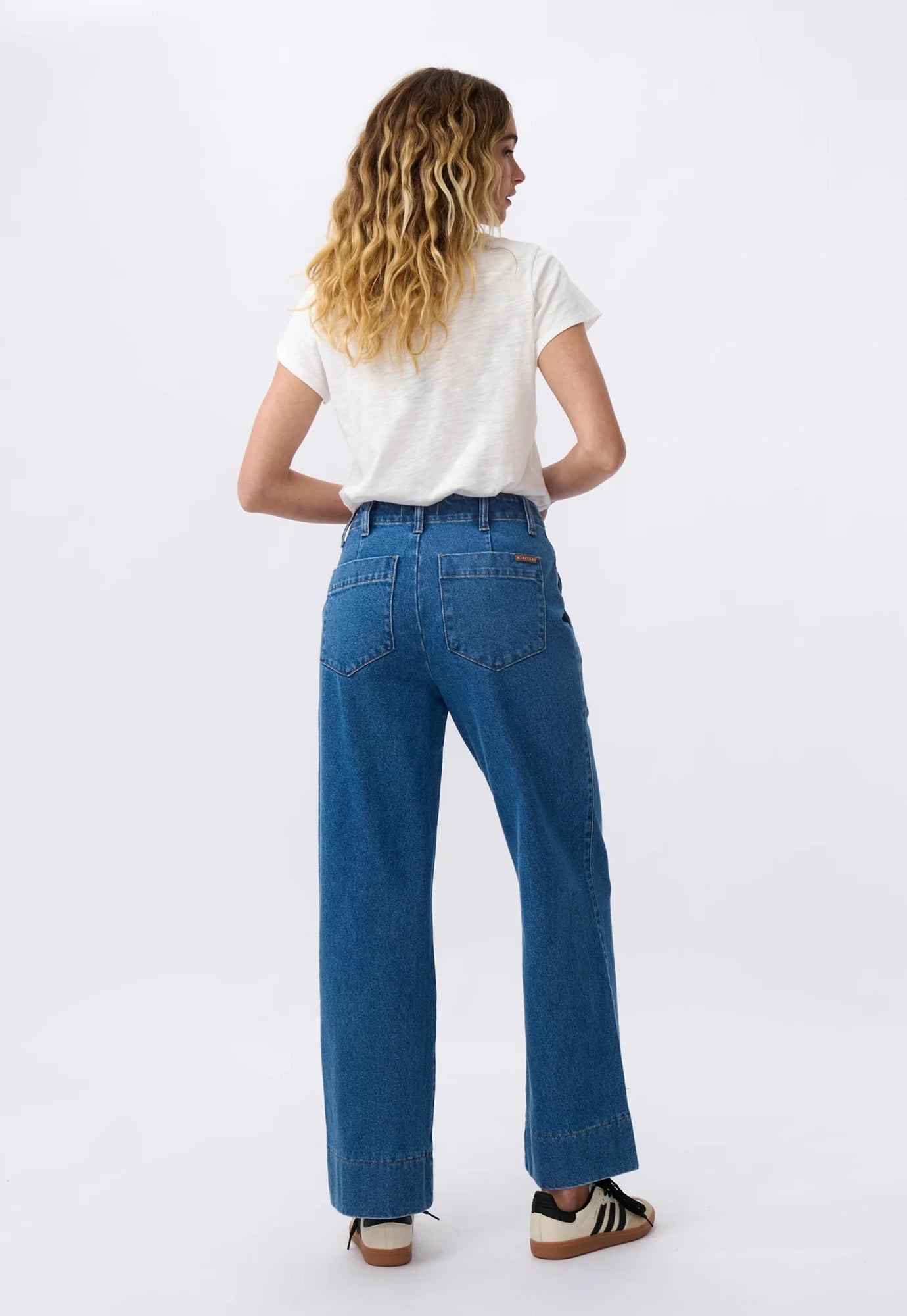 kireina - celeste pant - 90s blue