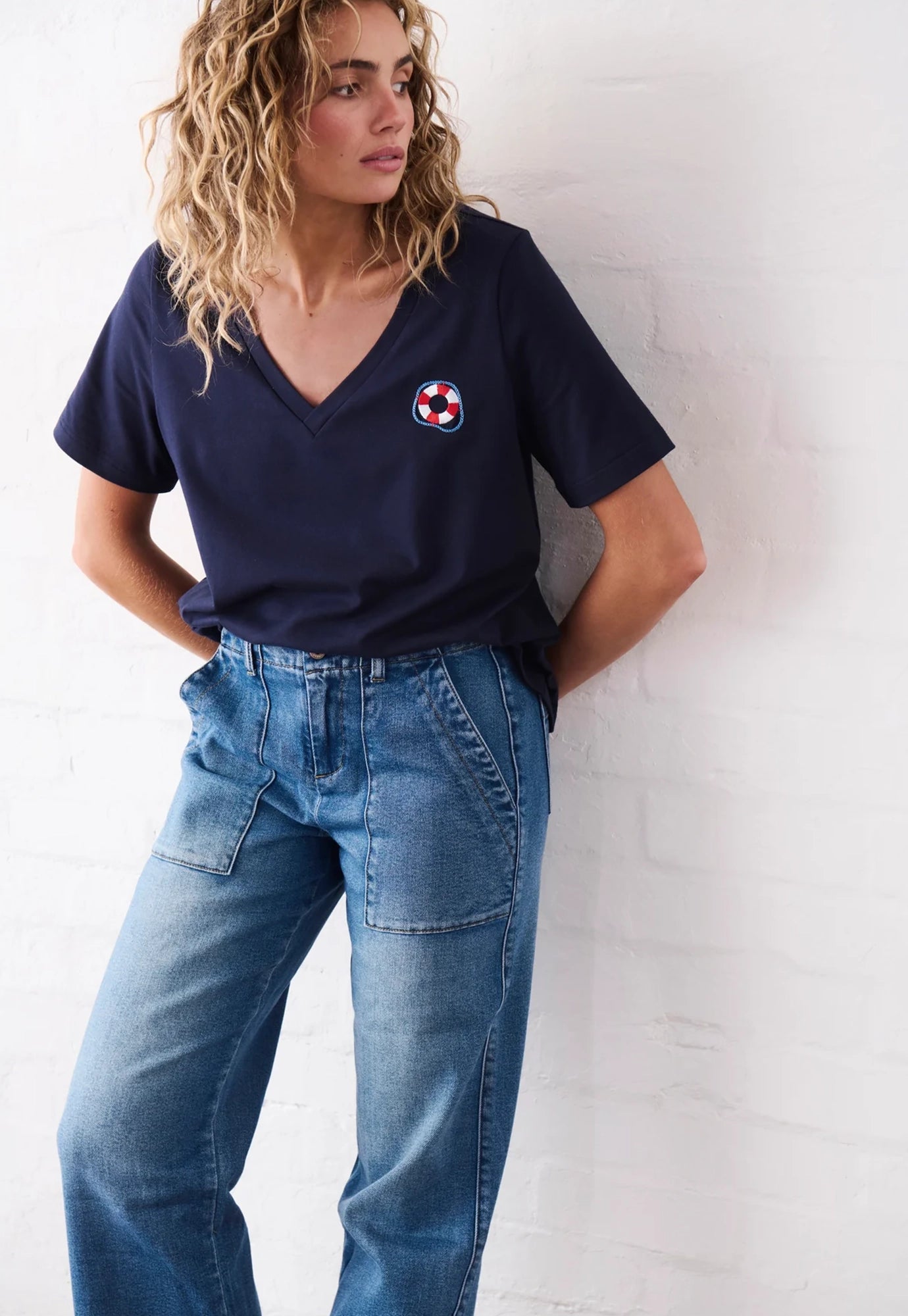 kireina - celeste pant - dakota wash