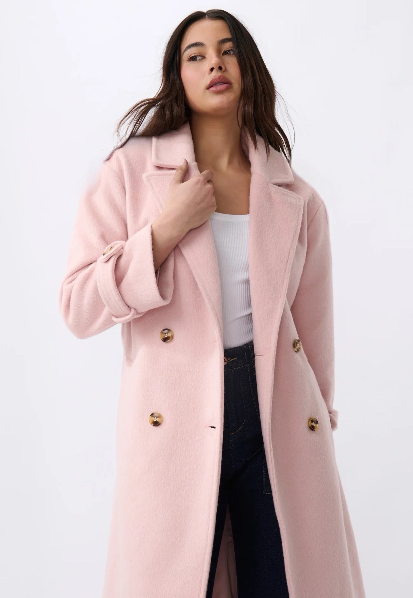 kireina - jasmine coat - soft pink