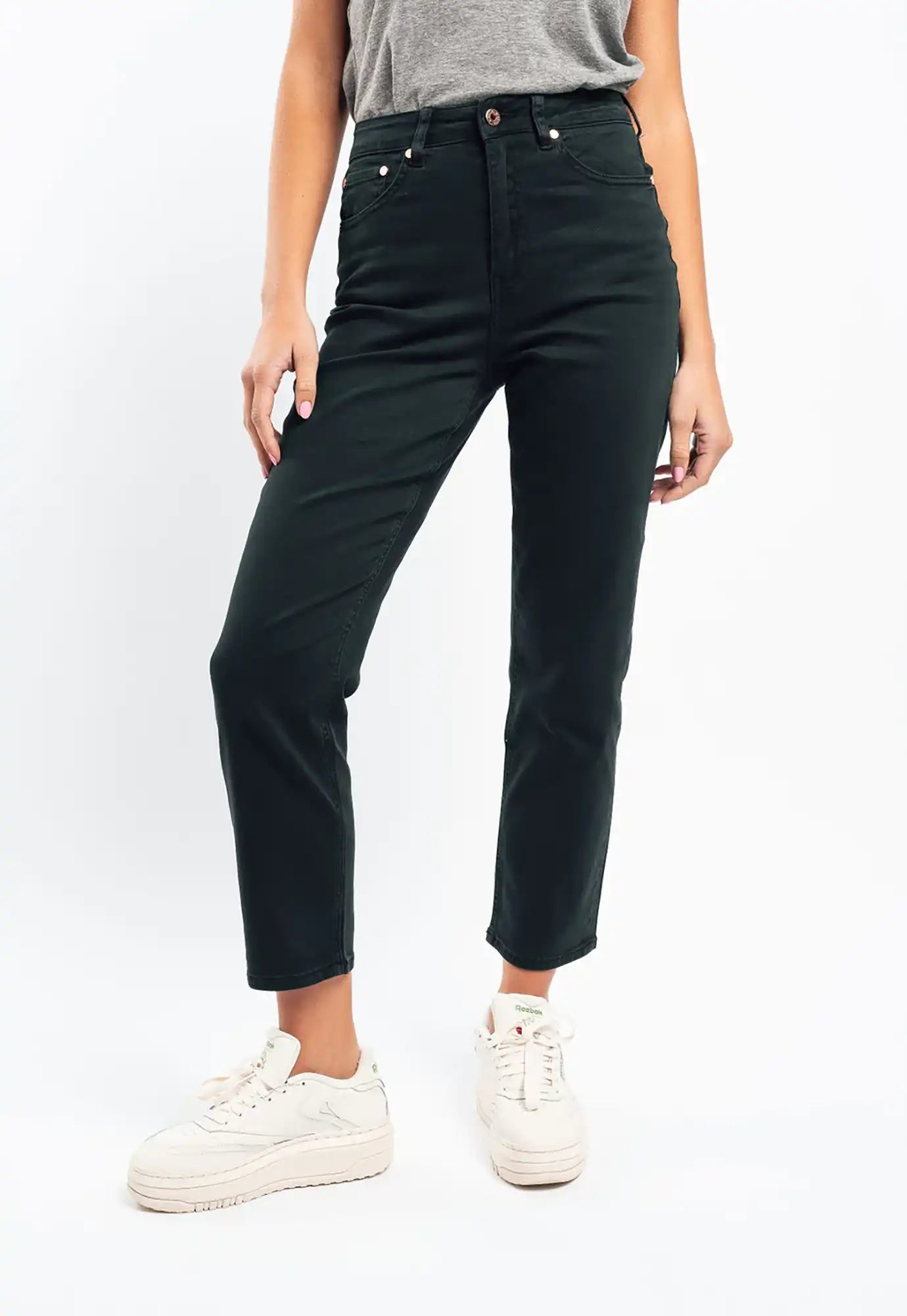 kireina - rose jean - hemmed - midnight
