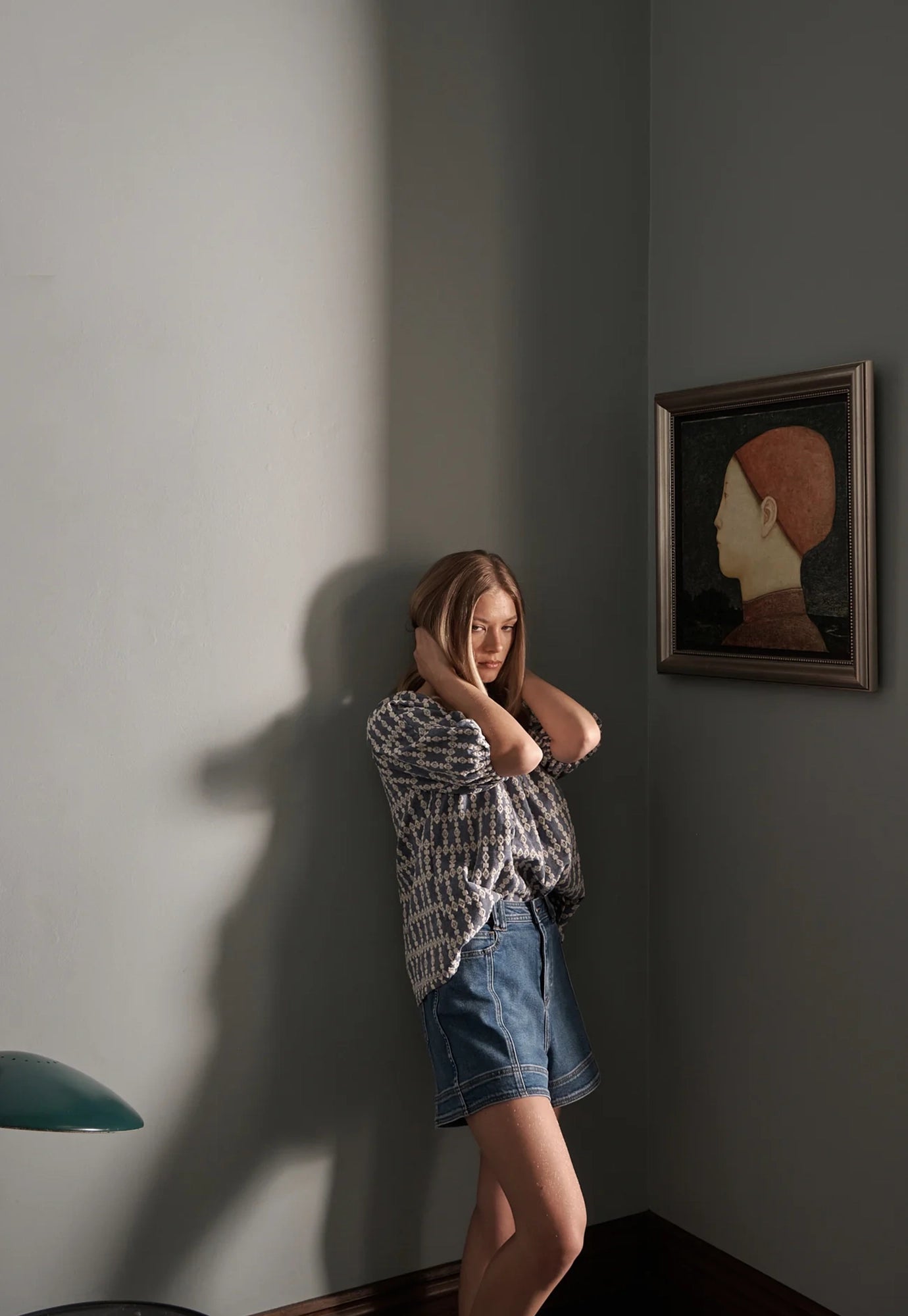 kireina - sydney short - dakota wash