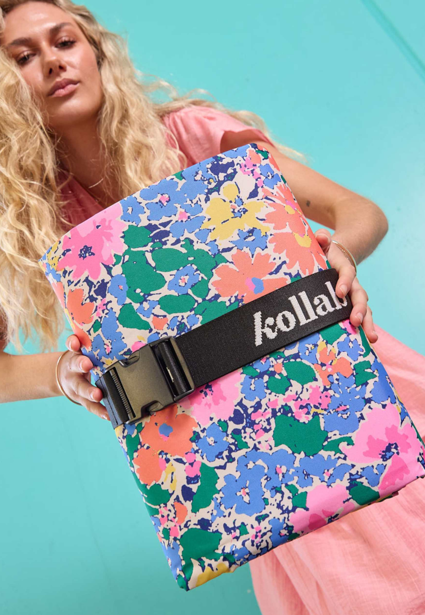 kollab - picnic mat - rainbow garden