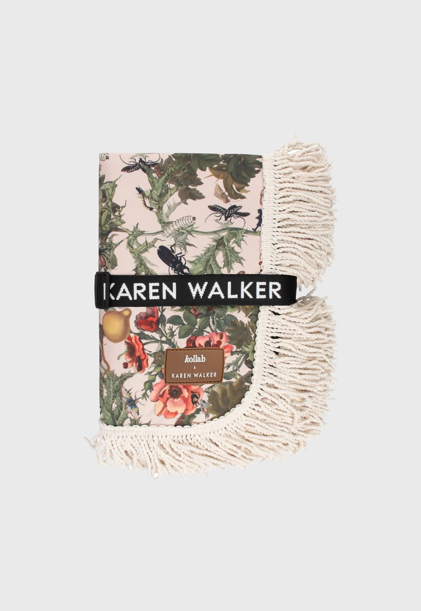 kollab x karen walker - fringed picnic mat