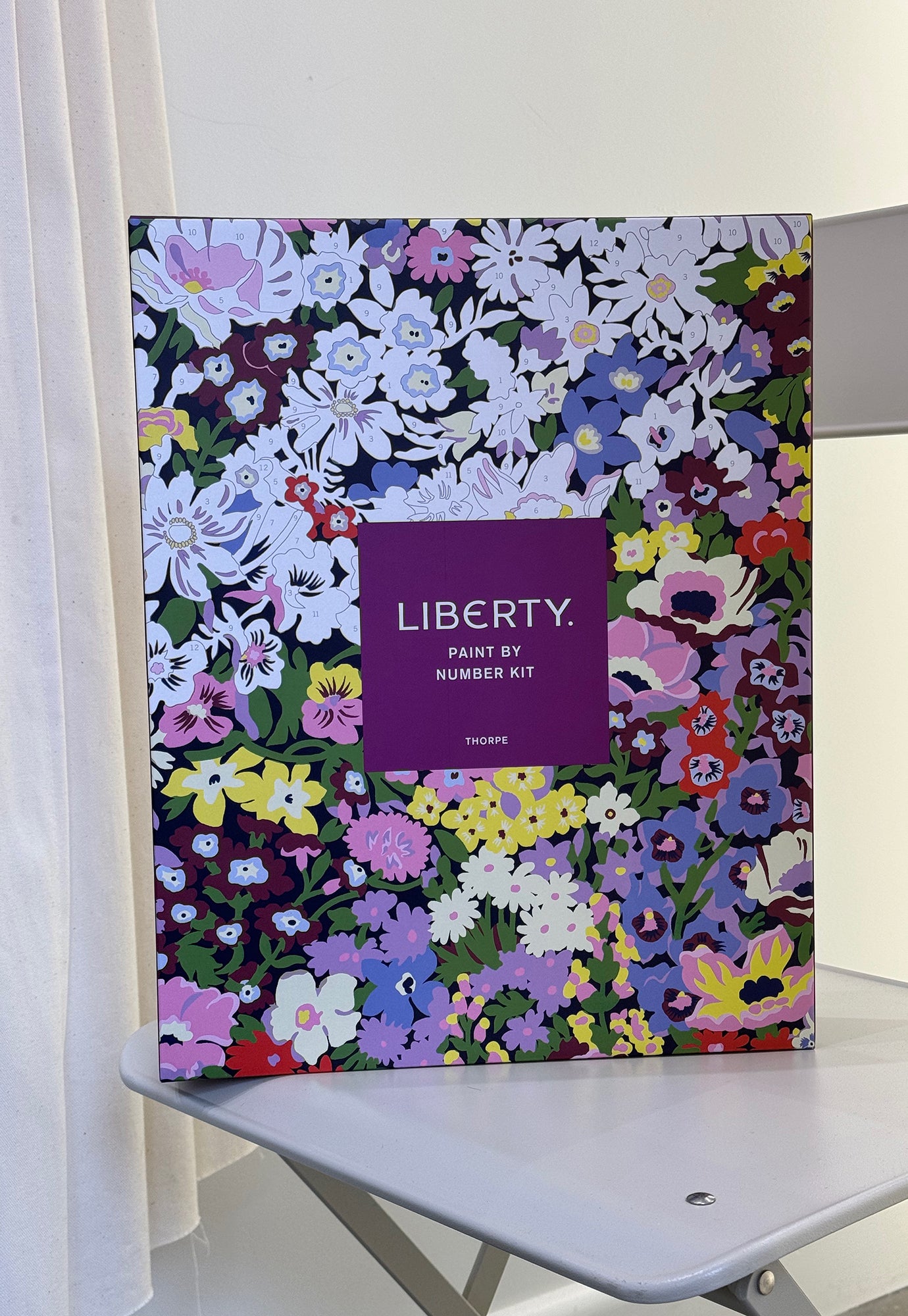 Galison - Liberty Paint by Number Kit - Glastonbury