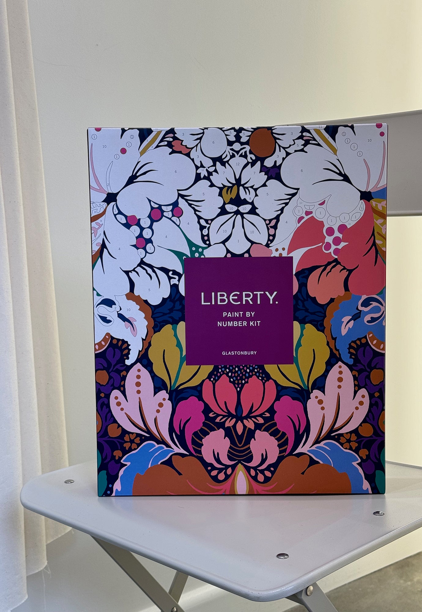 Galison - Liberty Paint by Number Kit - Glastonbury
