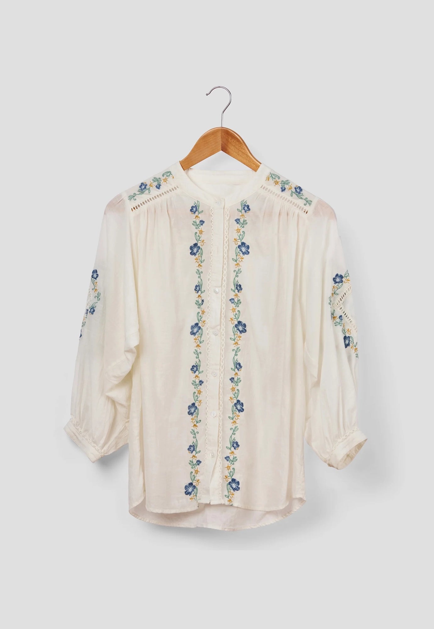 marie louise de monterey - passionflower blouse