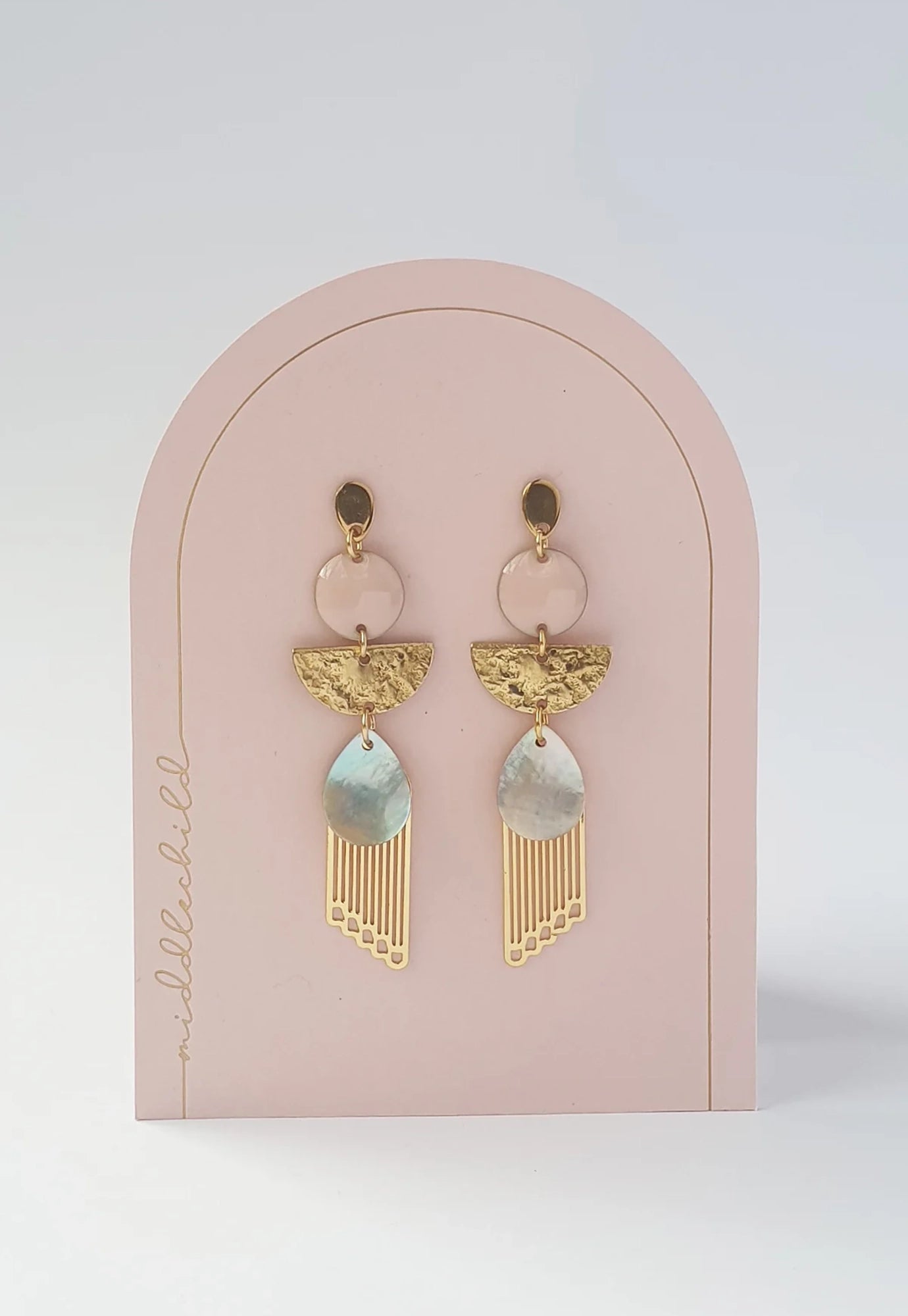 middle child - aura earrings