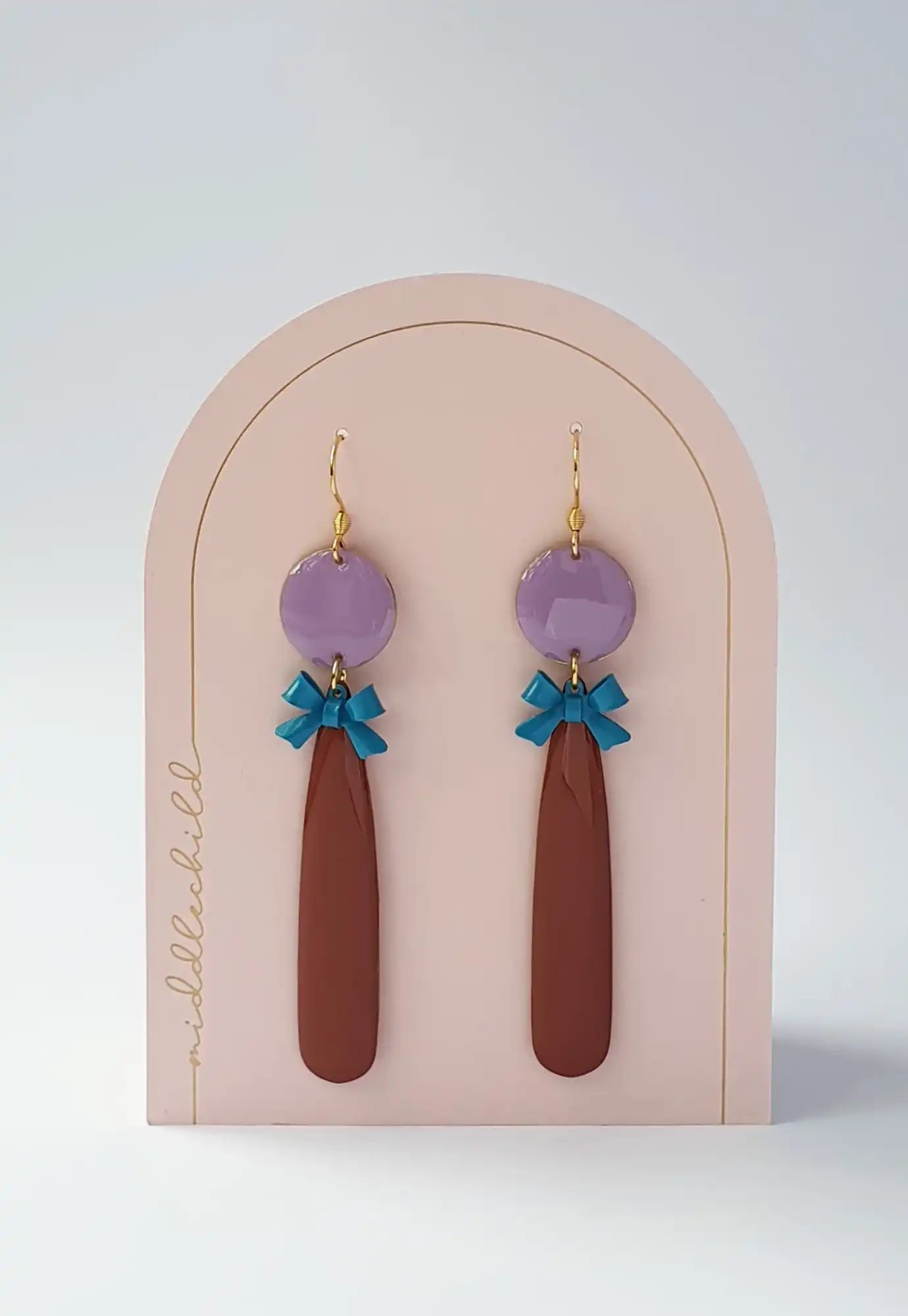 middle child - bowie earrings