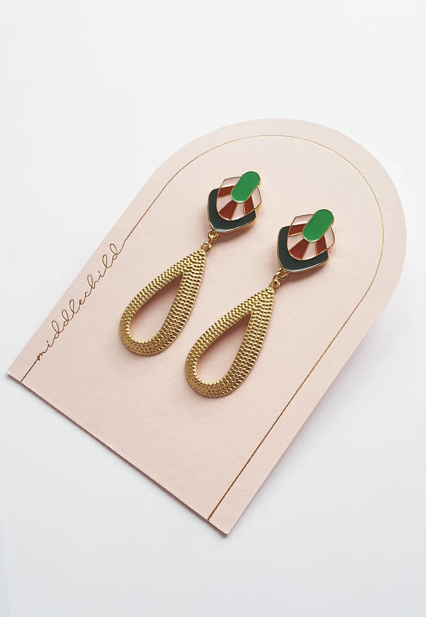 middle child - heiress earrings