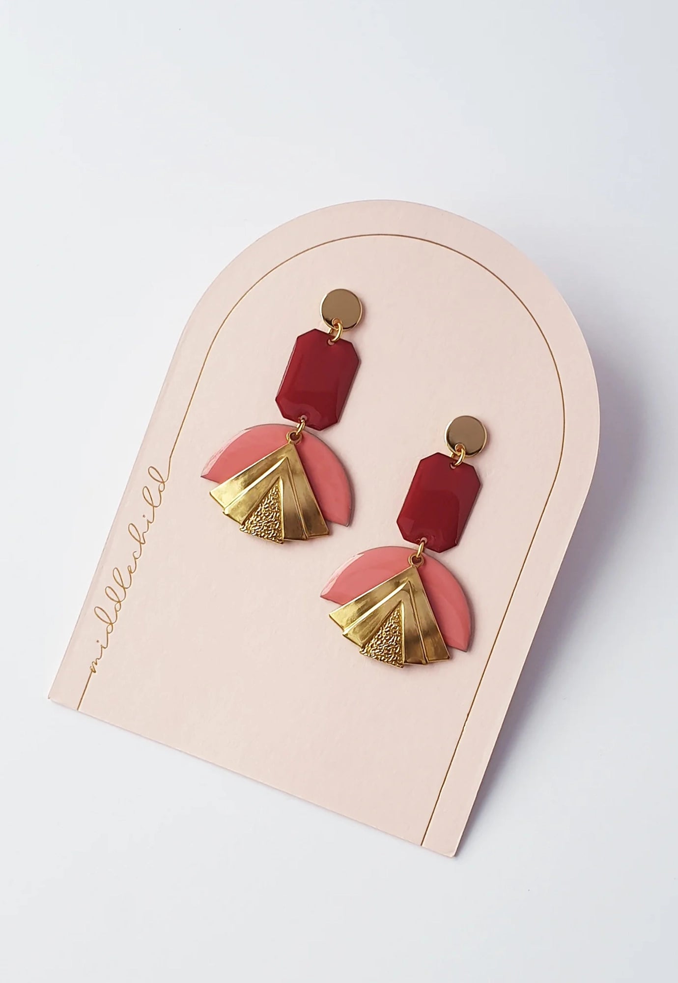 middle child - moulin earrings